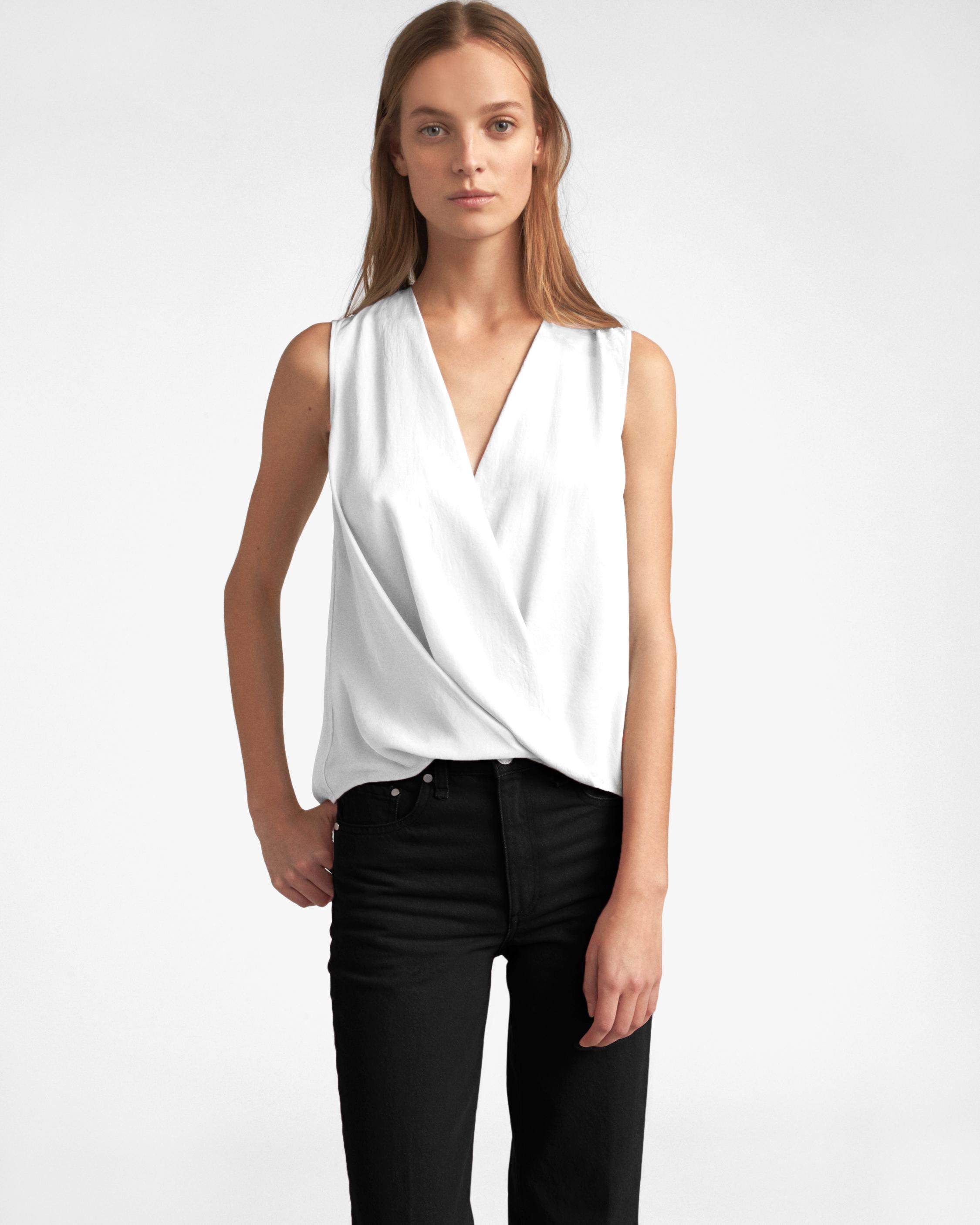 rag & bone silk blouse