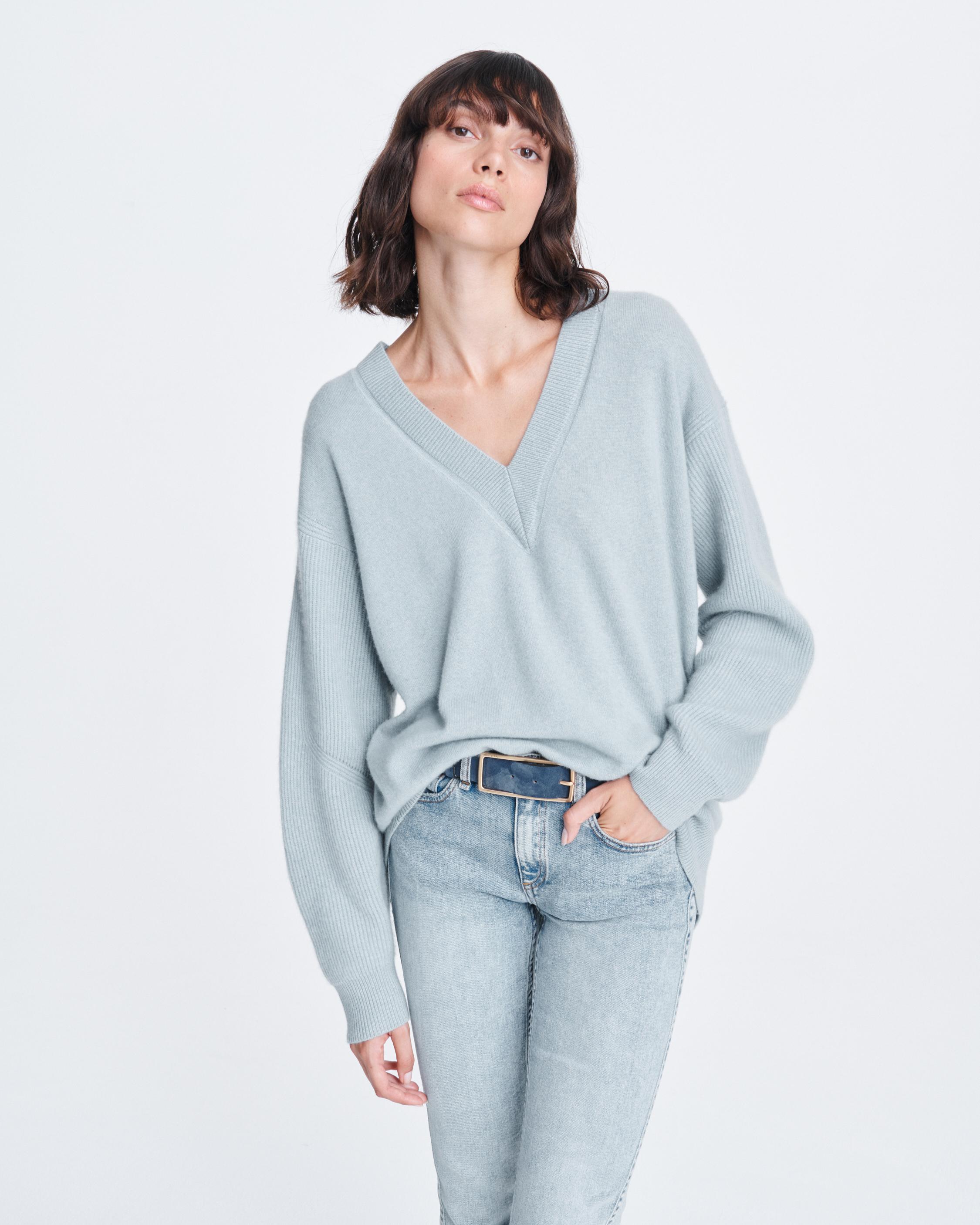 rag and bone blue sweater