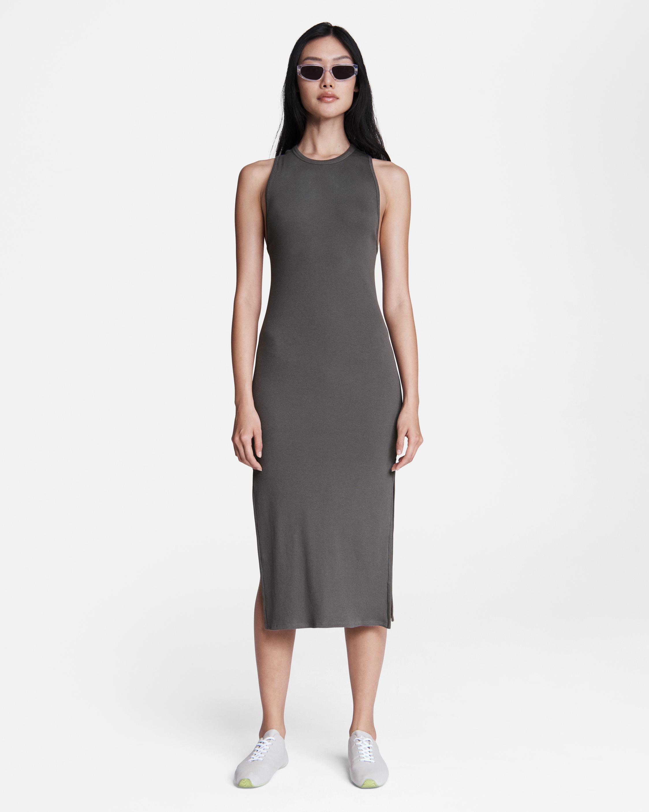 basic ribbed dress
