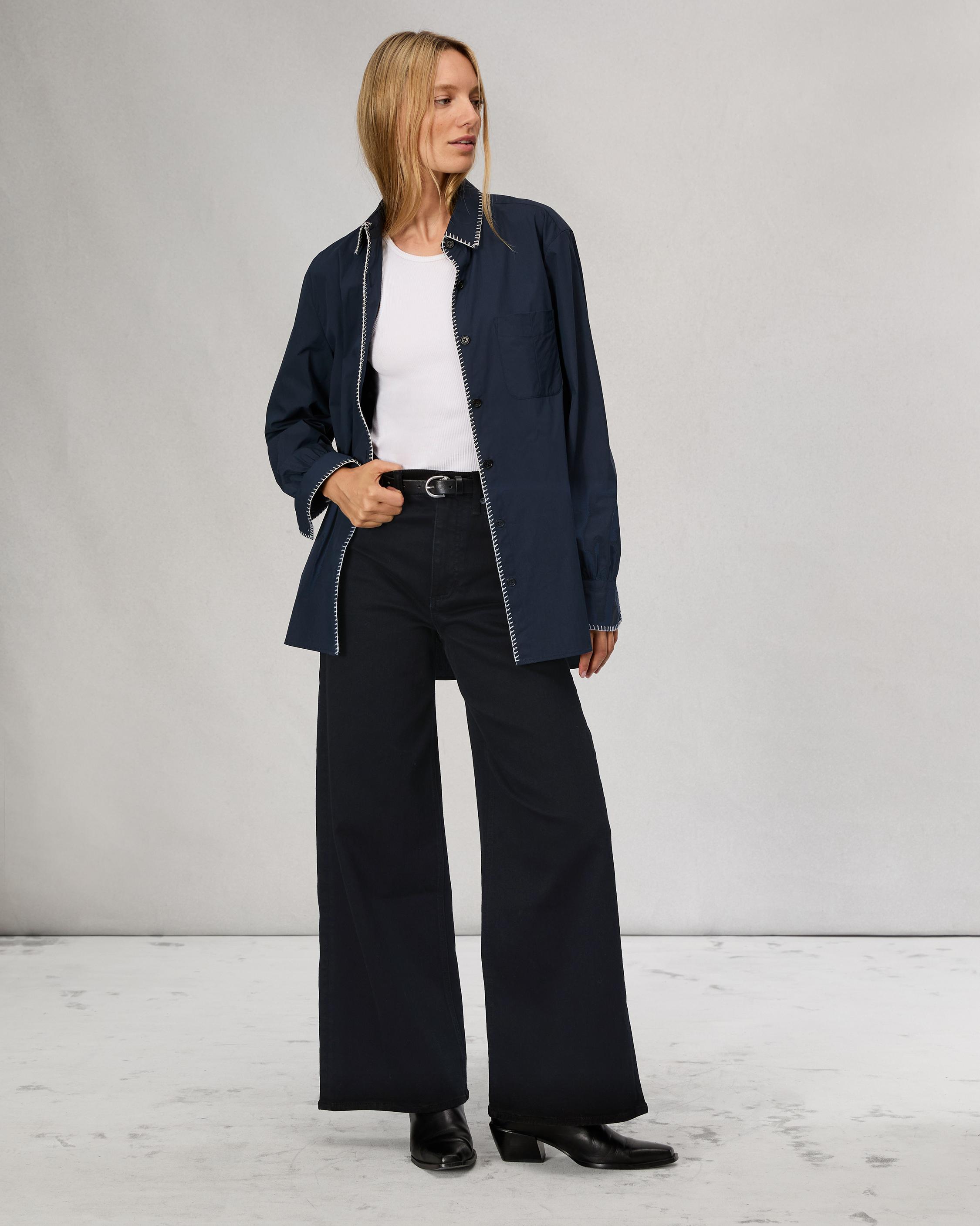Sofie Ankle Wide-leg Jean