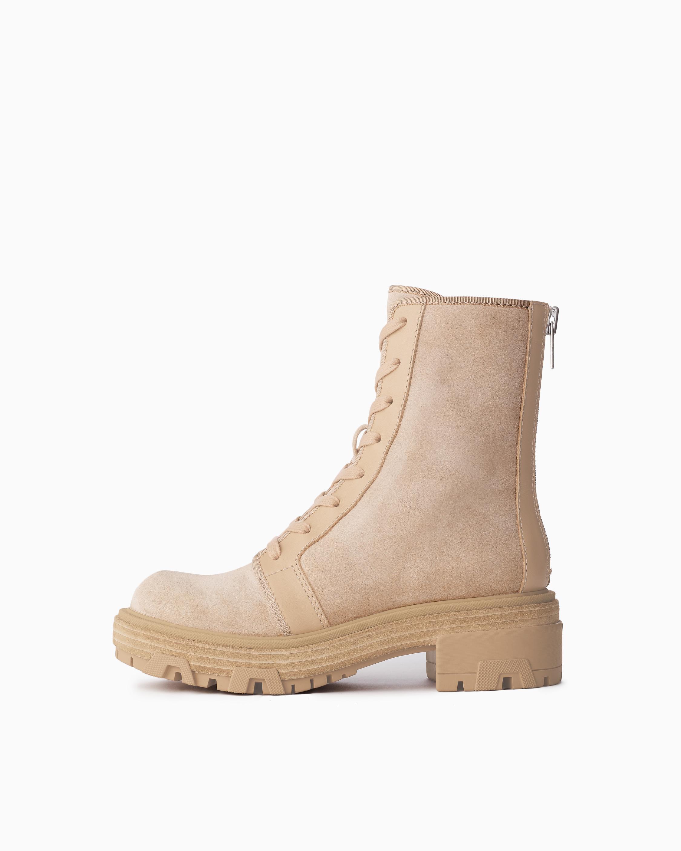 suede hiker boots
