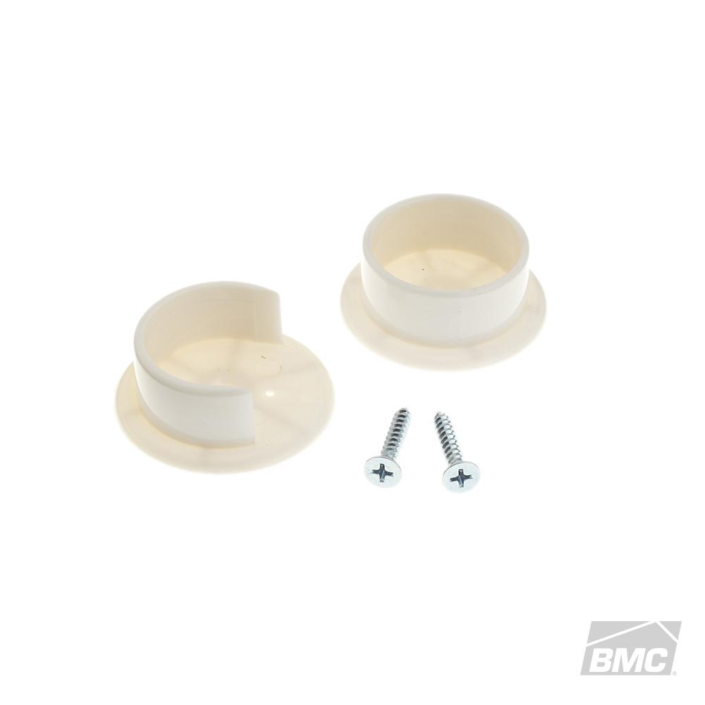 Fortis Plastic Socket For Closet Rod 1 3 8 Ftspps138 Build