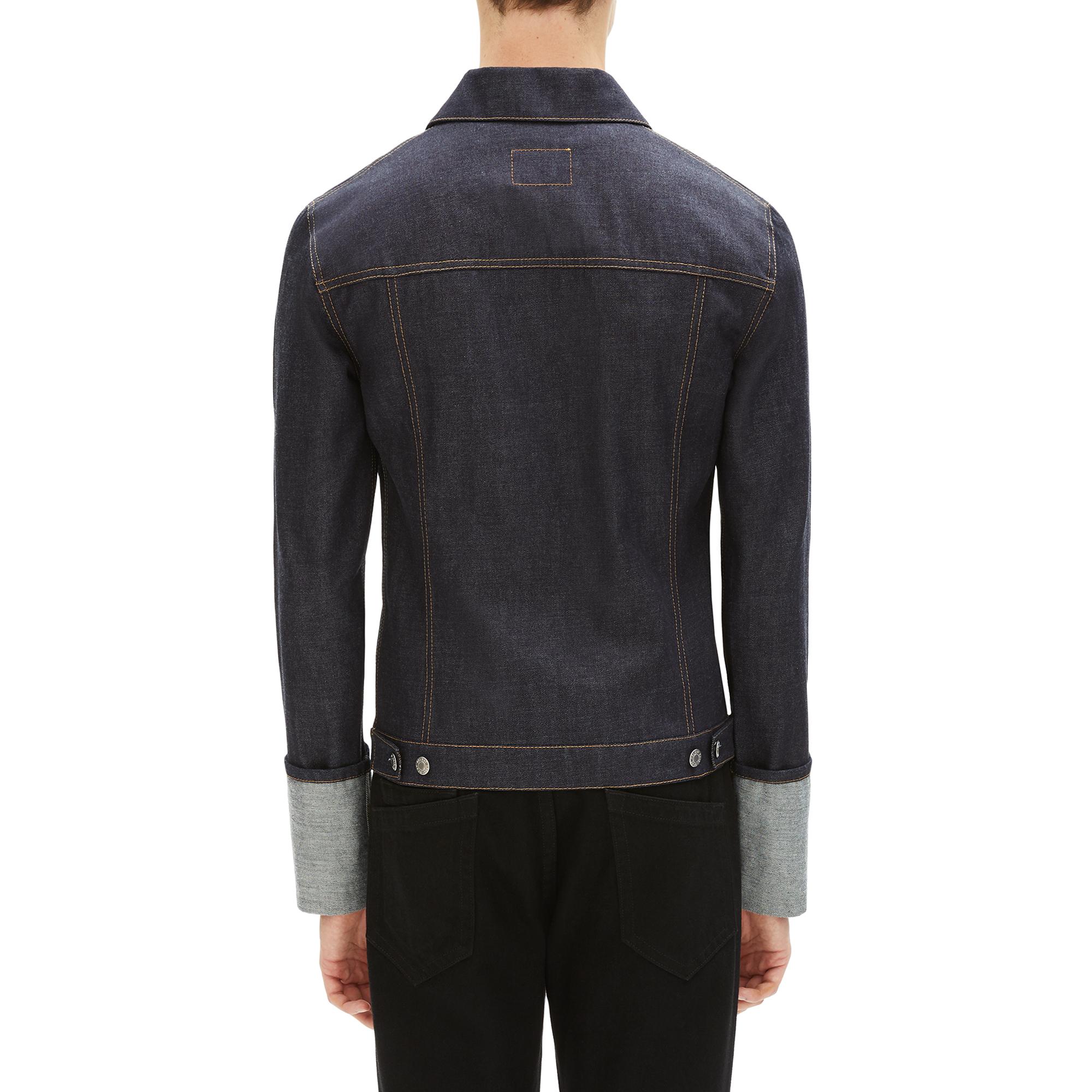 Helmut Lang Zip Denim Jacket | Helmutlang.com