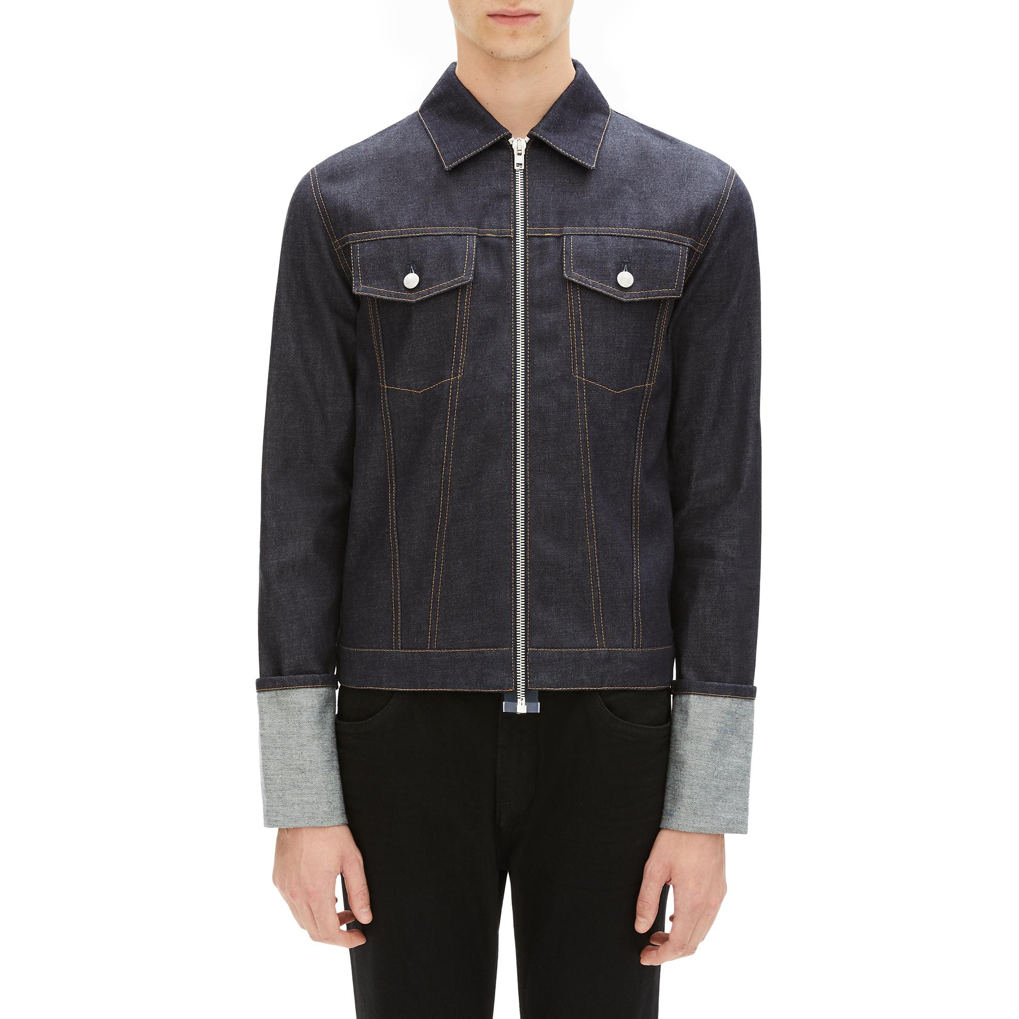 Helmut Lang Zip Denim Jacket | Official Site