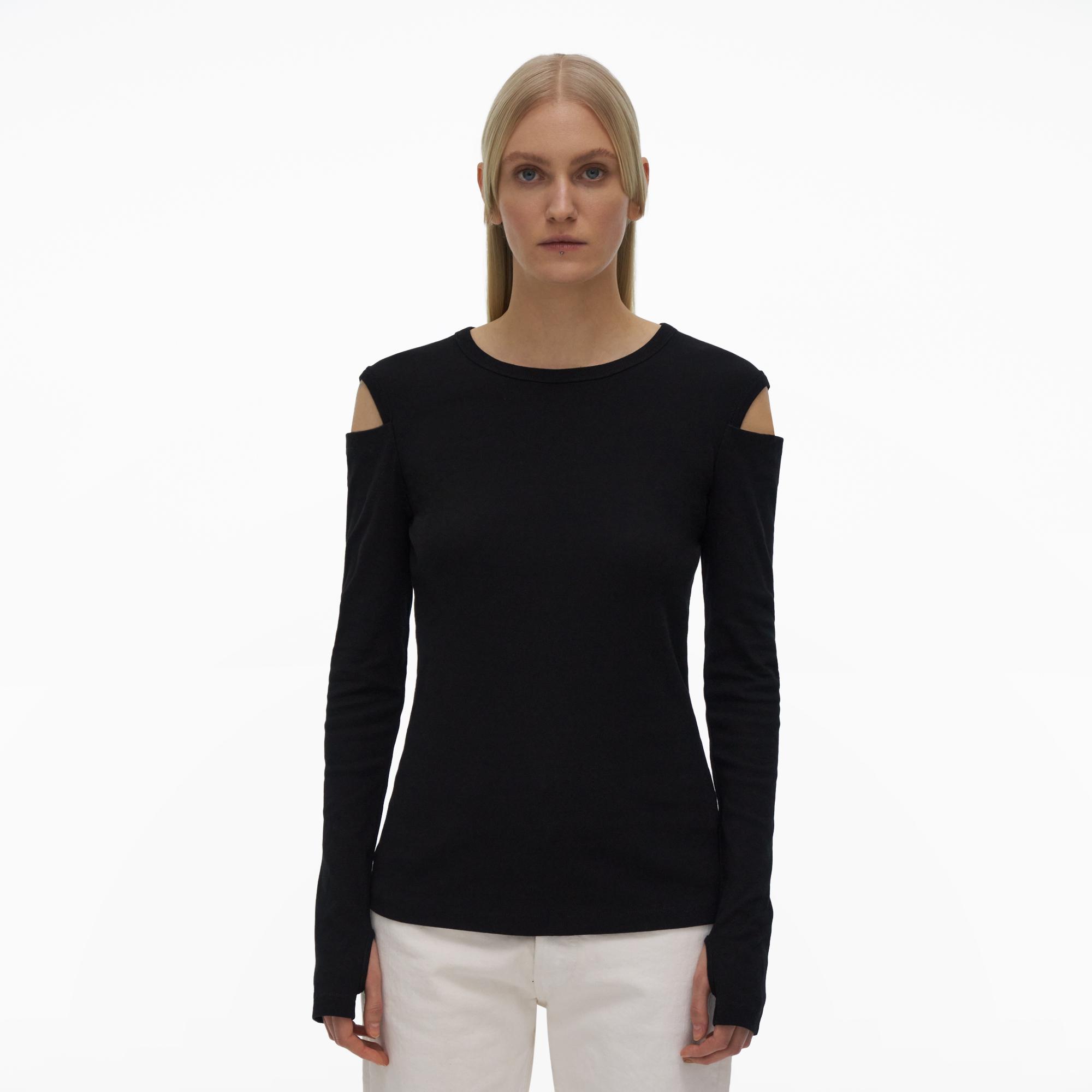 helmut lang cutout top