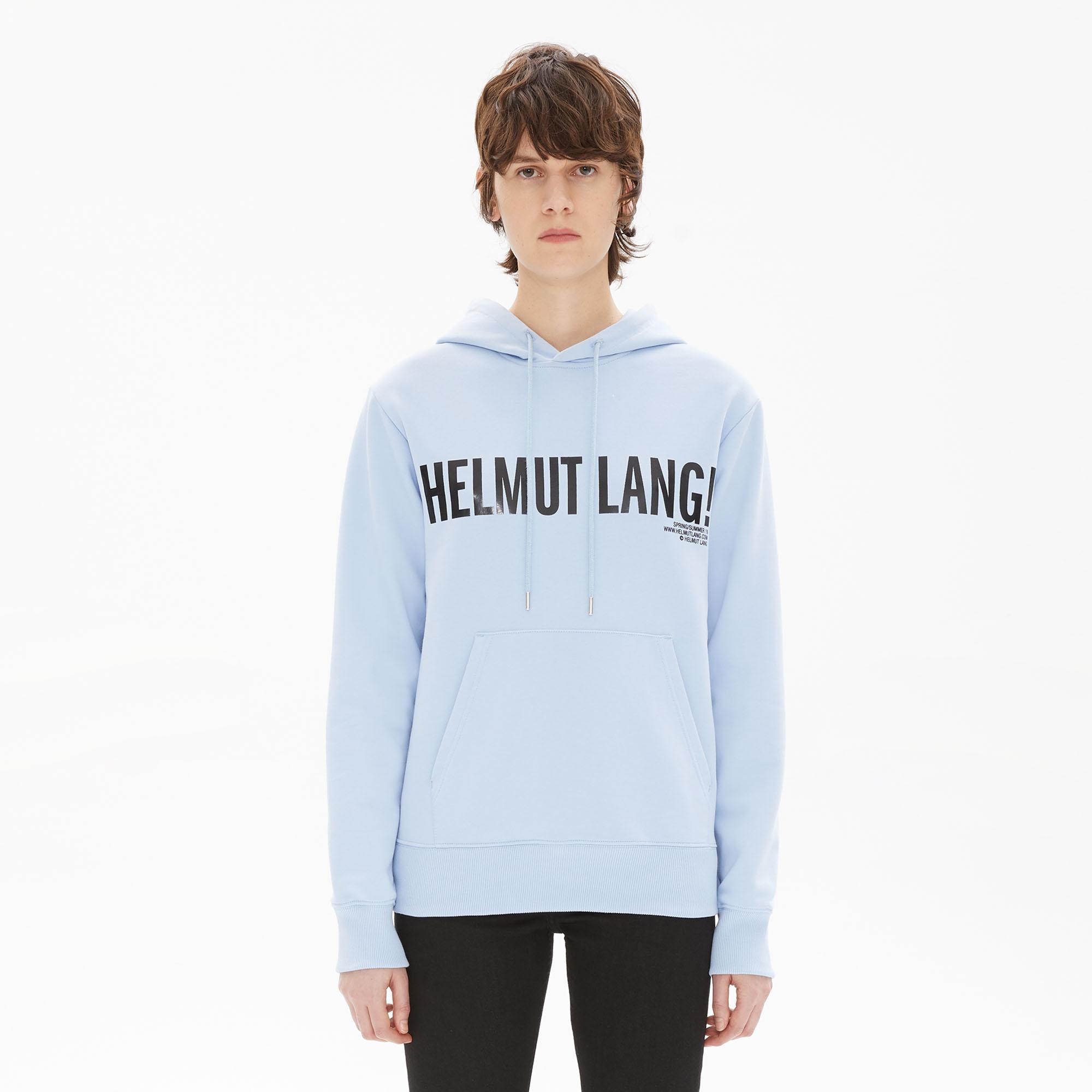 helmut lang logo sweatshirt