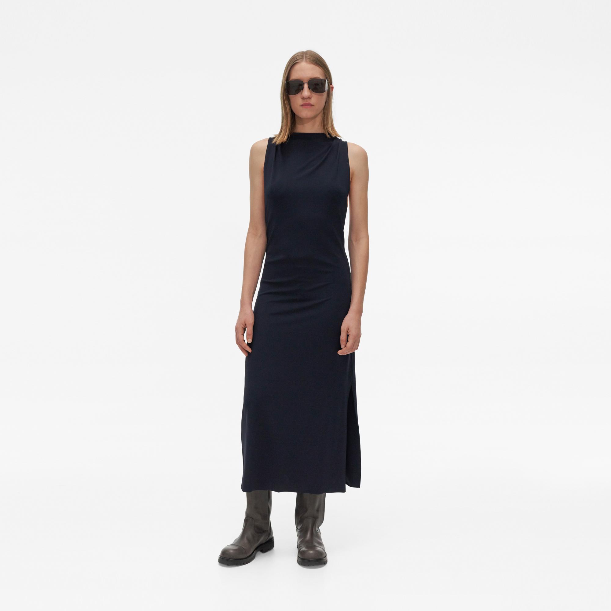 helmut lang midi dress