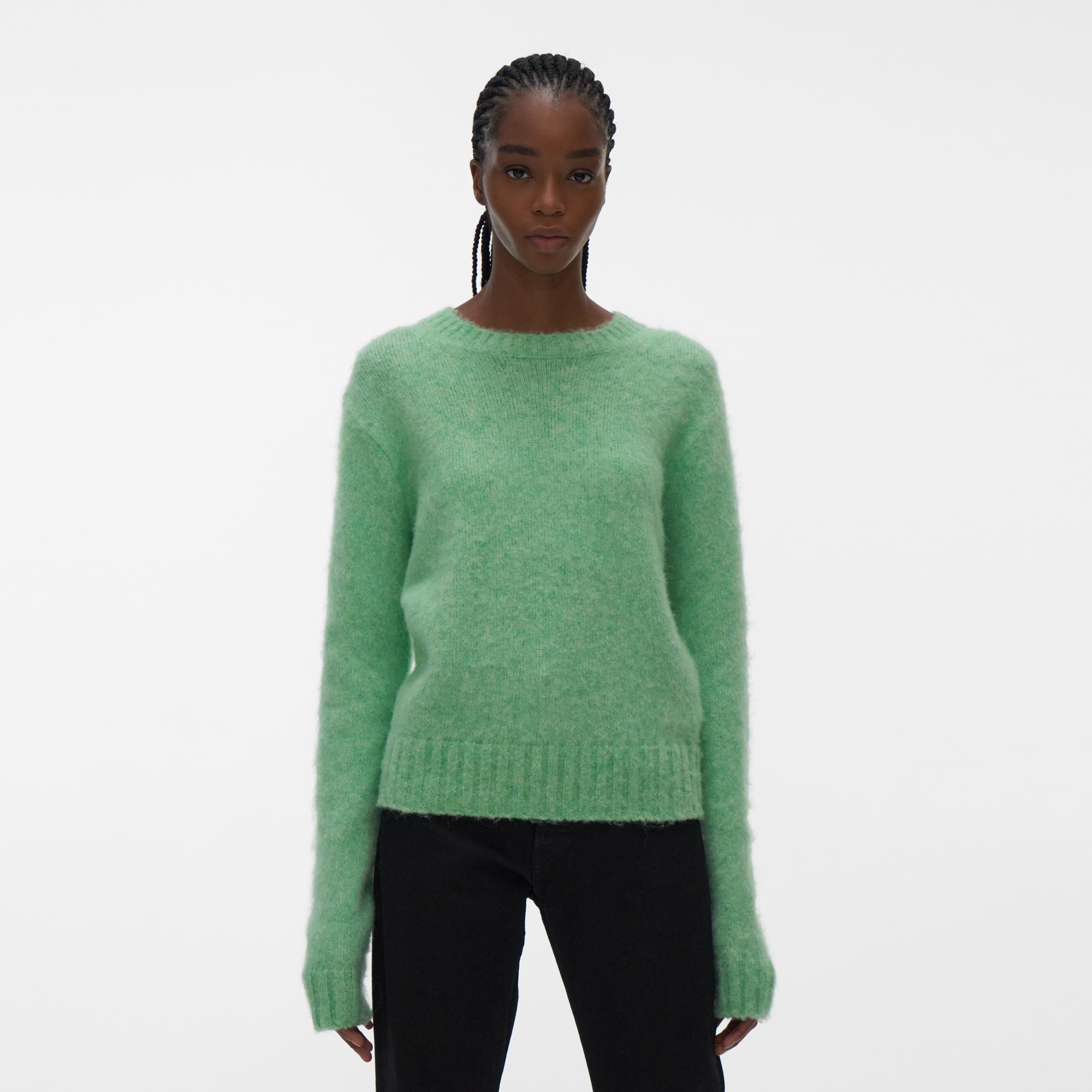 helmut lang brushed sweater
