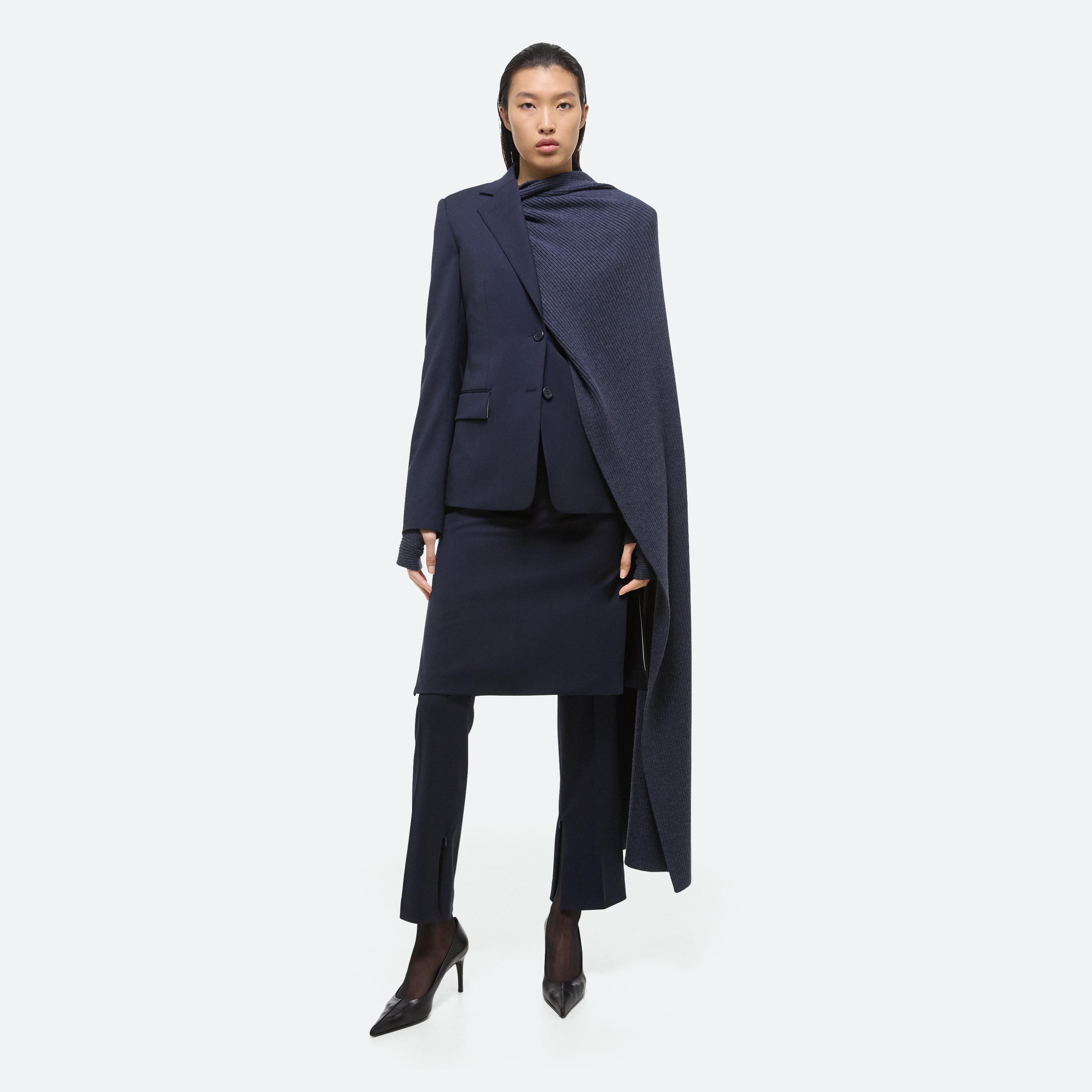 Shop Helmut Lang Classic Blazer In Navy