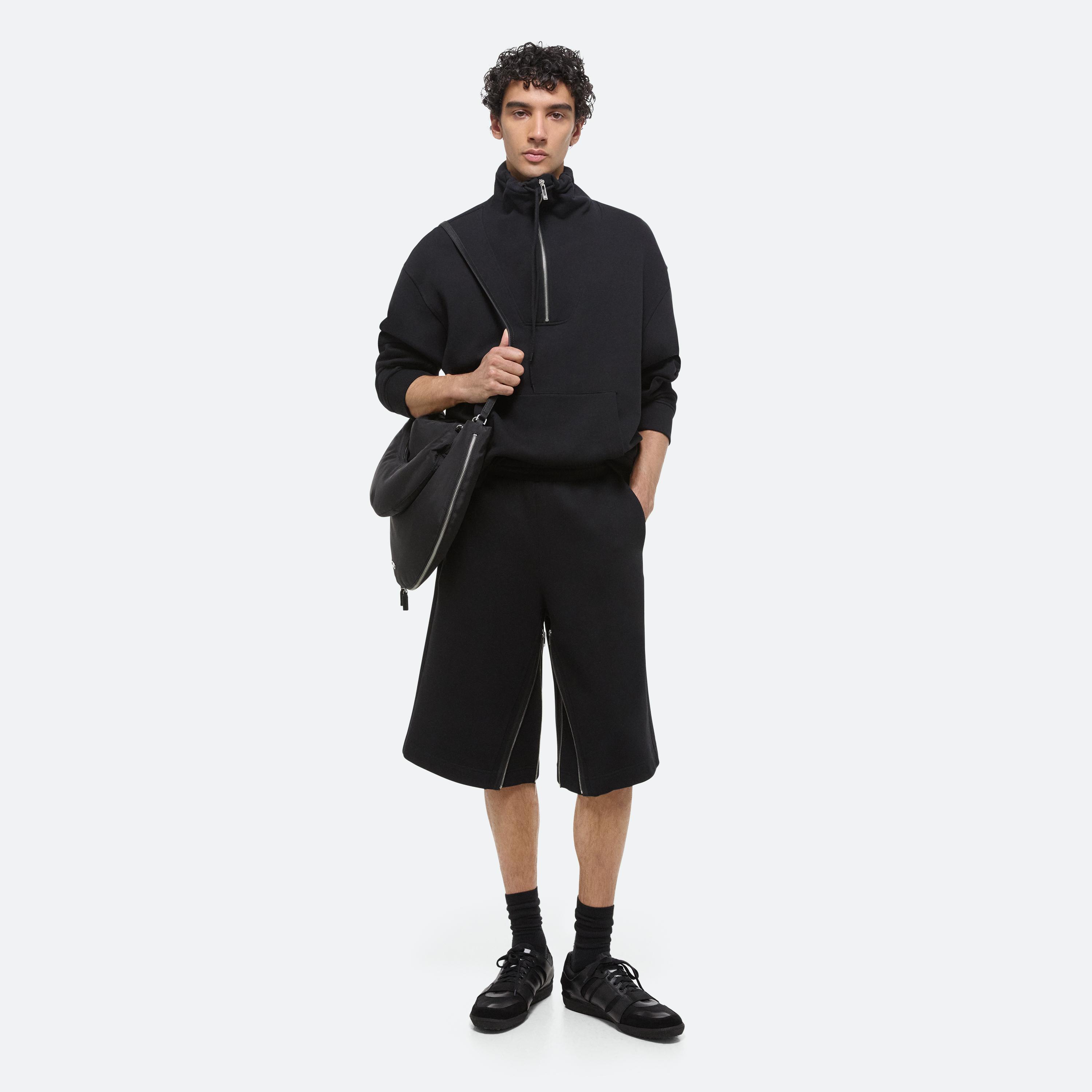 Helmut Lang Short Car Tailored In Black