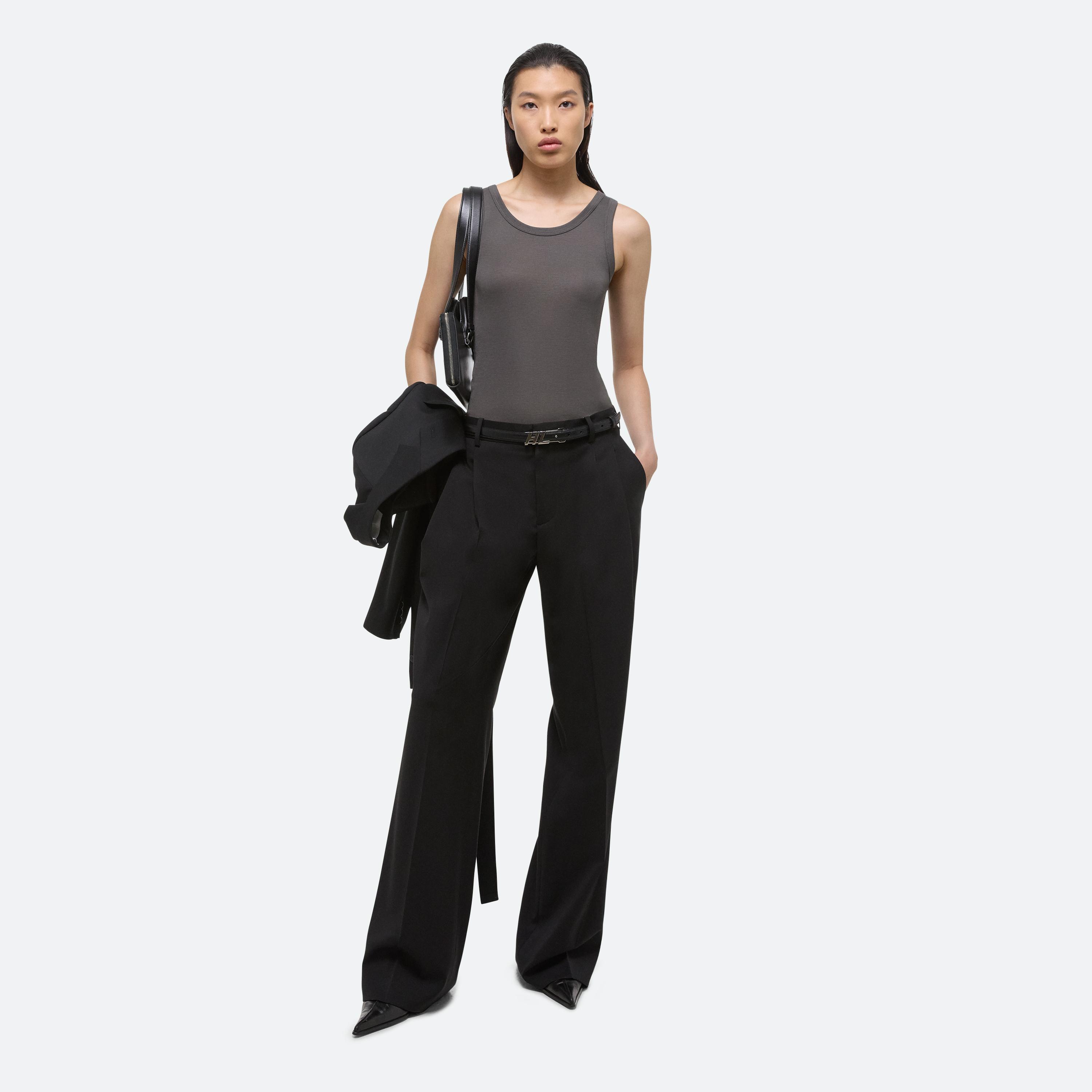 Shop Helmut Lang Classic Tank In Graphite