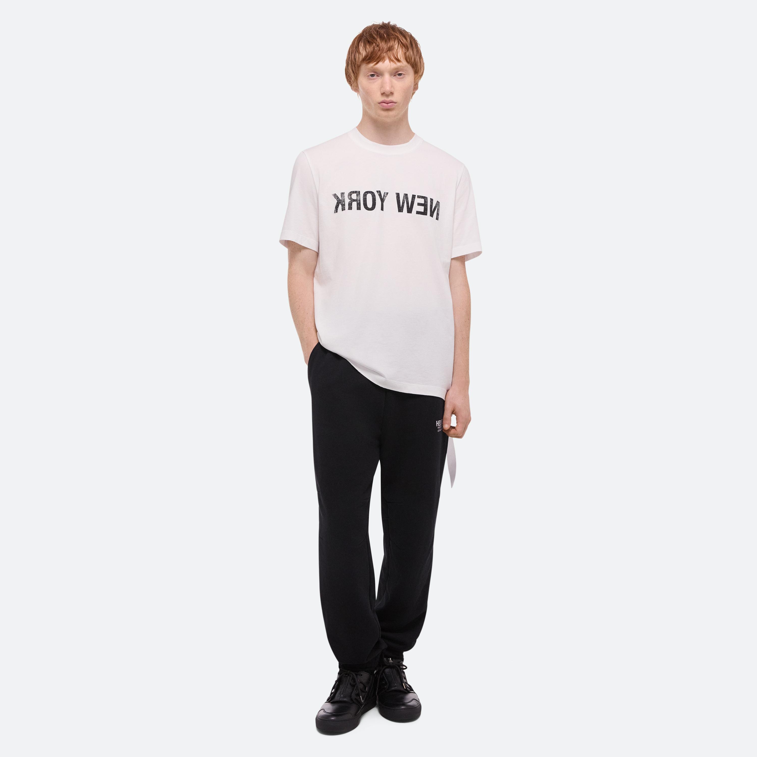 Helmut Lang New York Seatbelt Tee In White