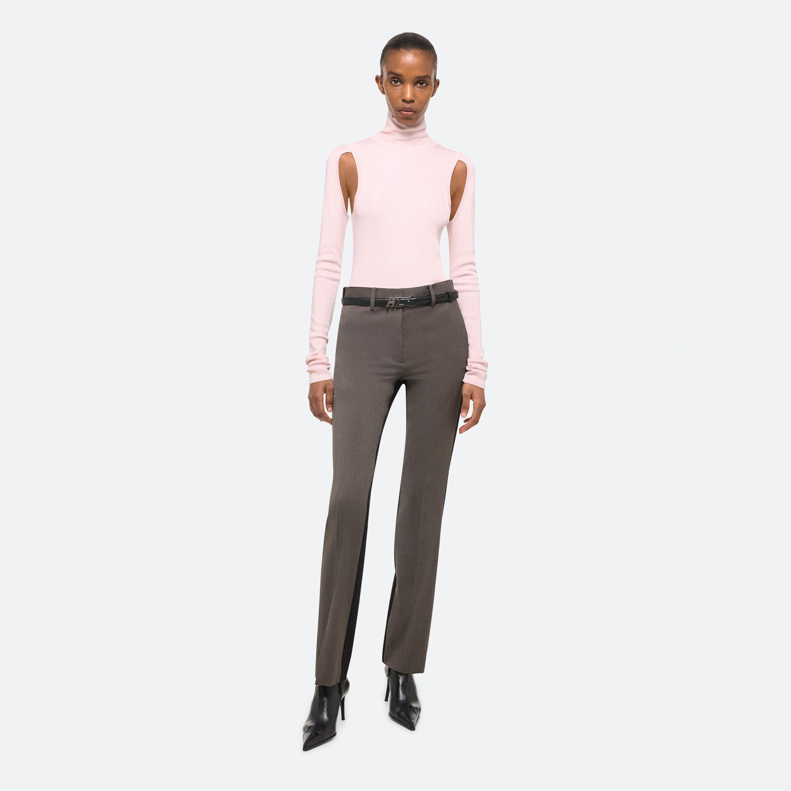 Helmut Lang Air Turtleneck In Baby Pink