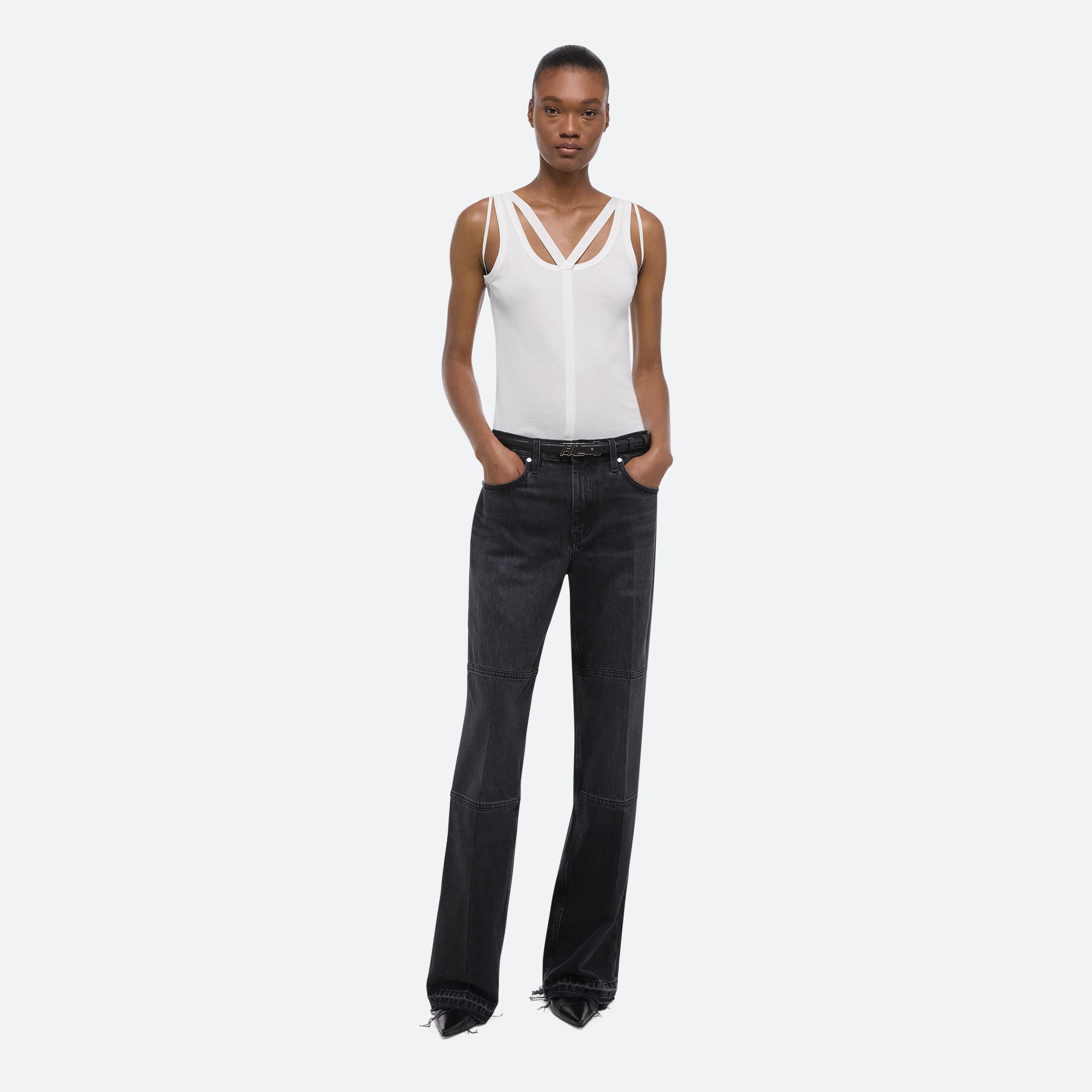Helmut Lang Carpenter Jeans In Faded Black
