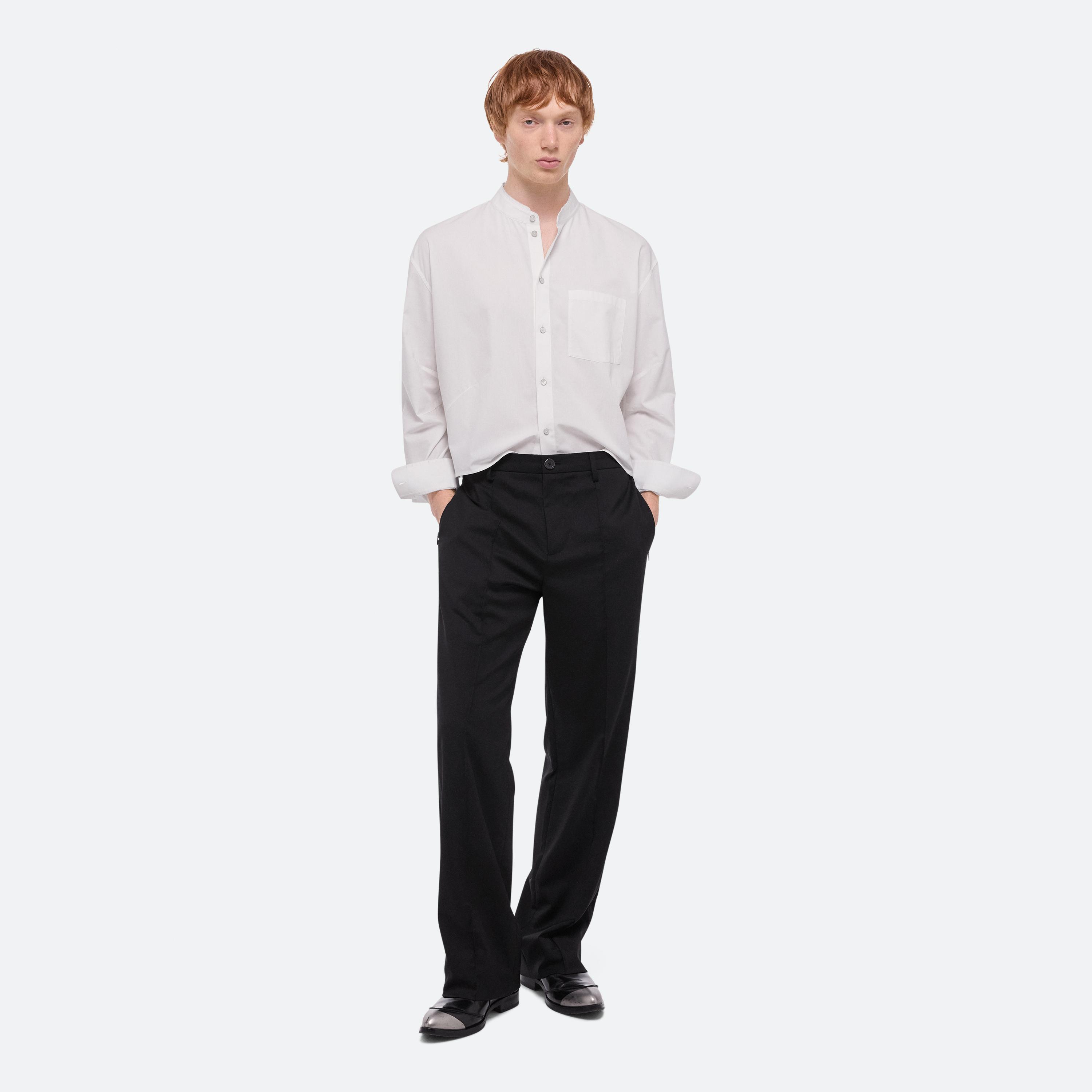HELMUT LANG RELAXED WOOL TROUSERS 