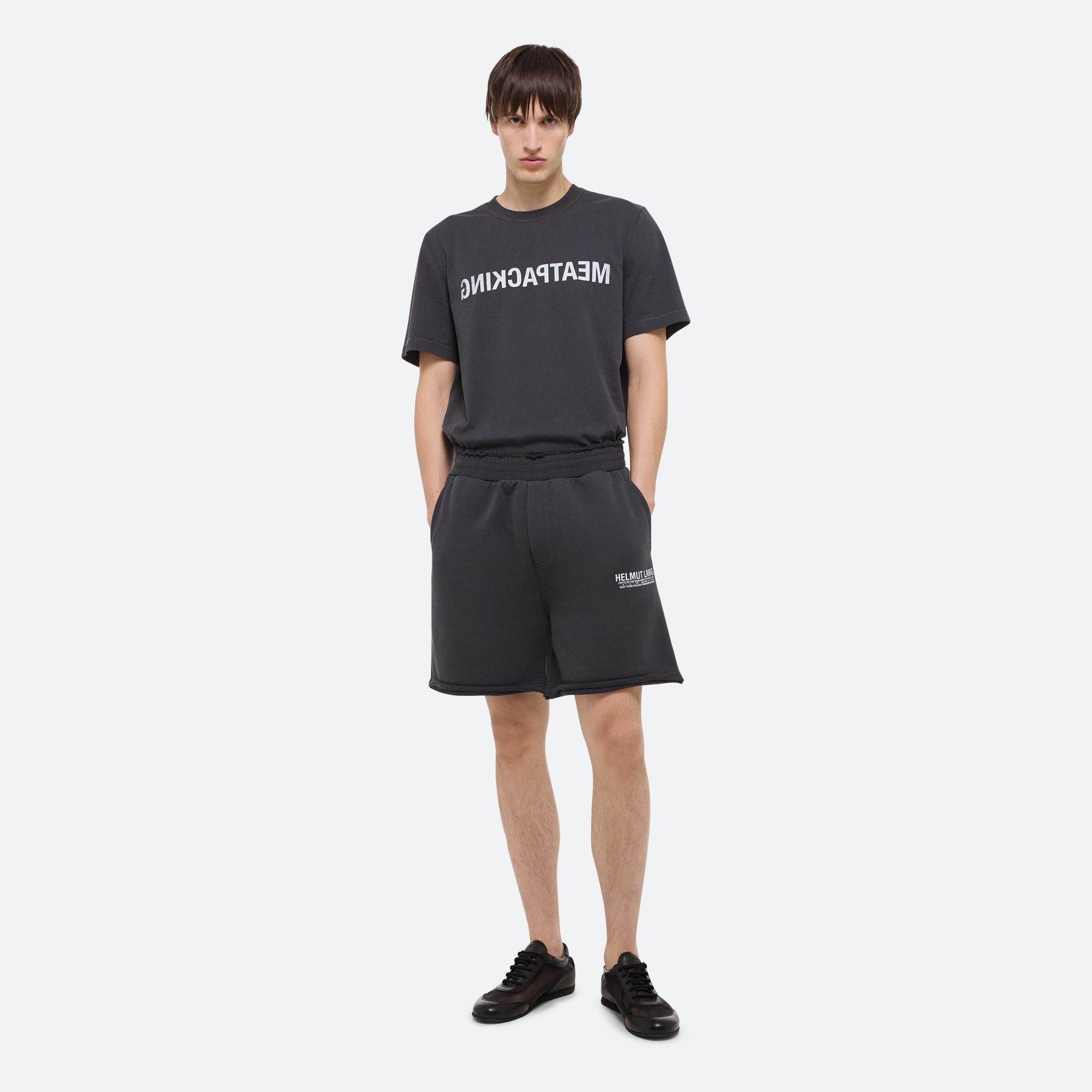 Helmut Lang Meatpacking Shorts In Gray