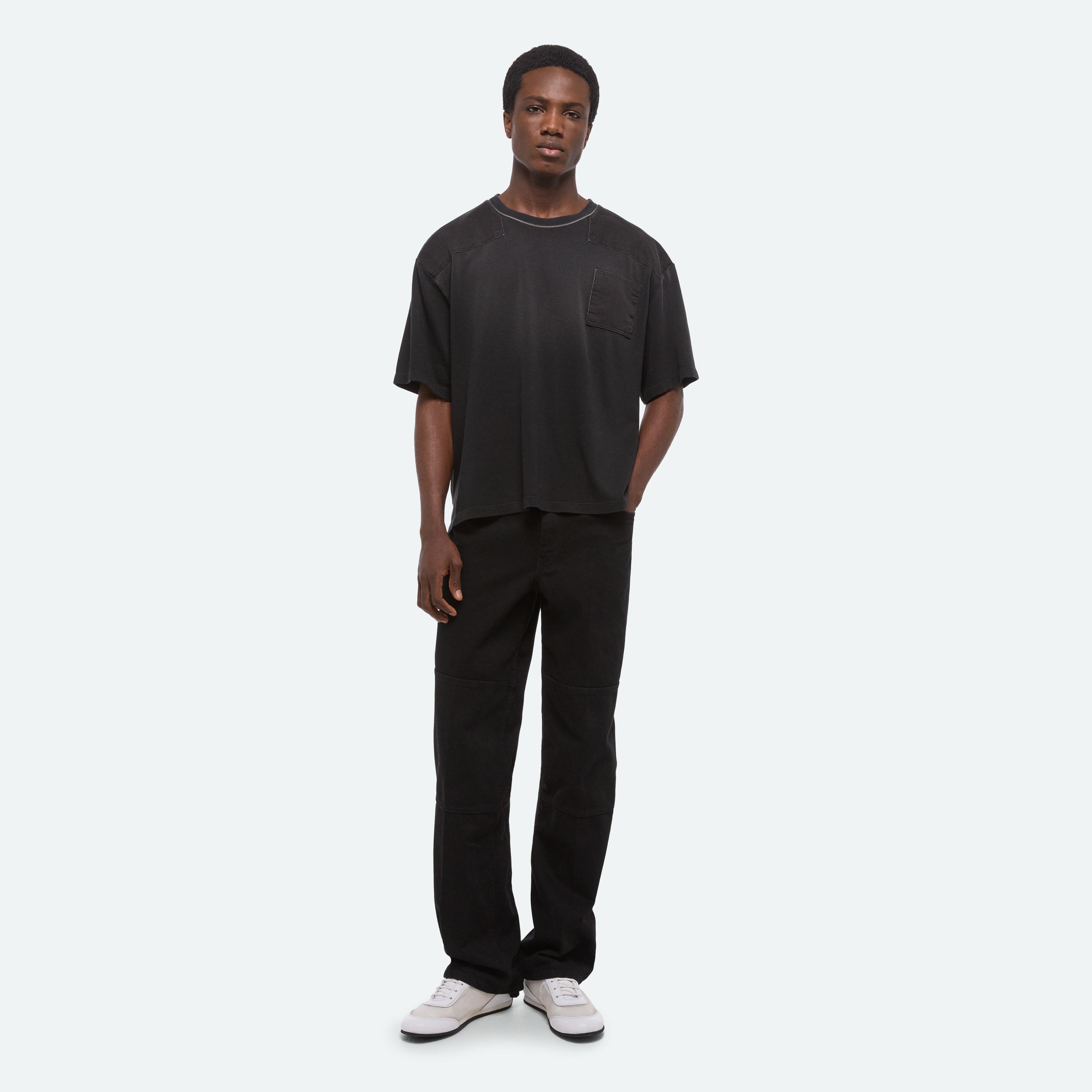 Helmut Lang Patch Tee In Black