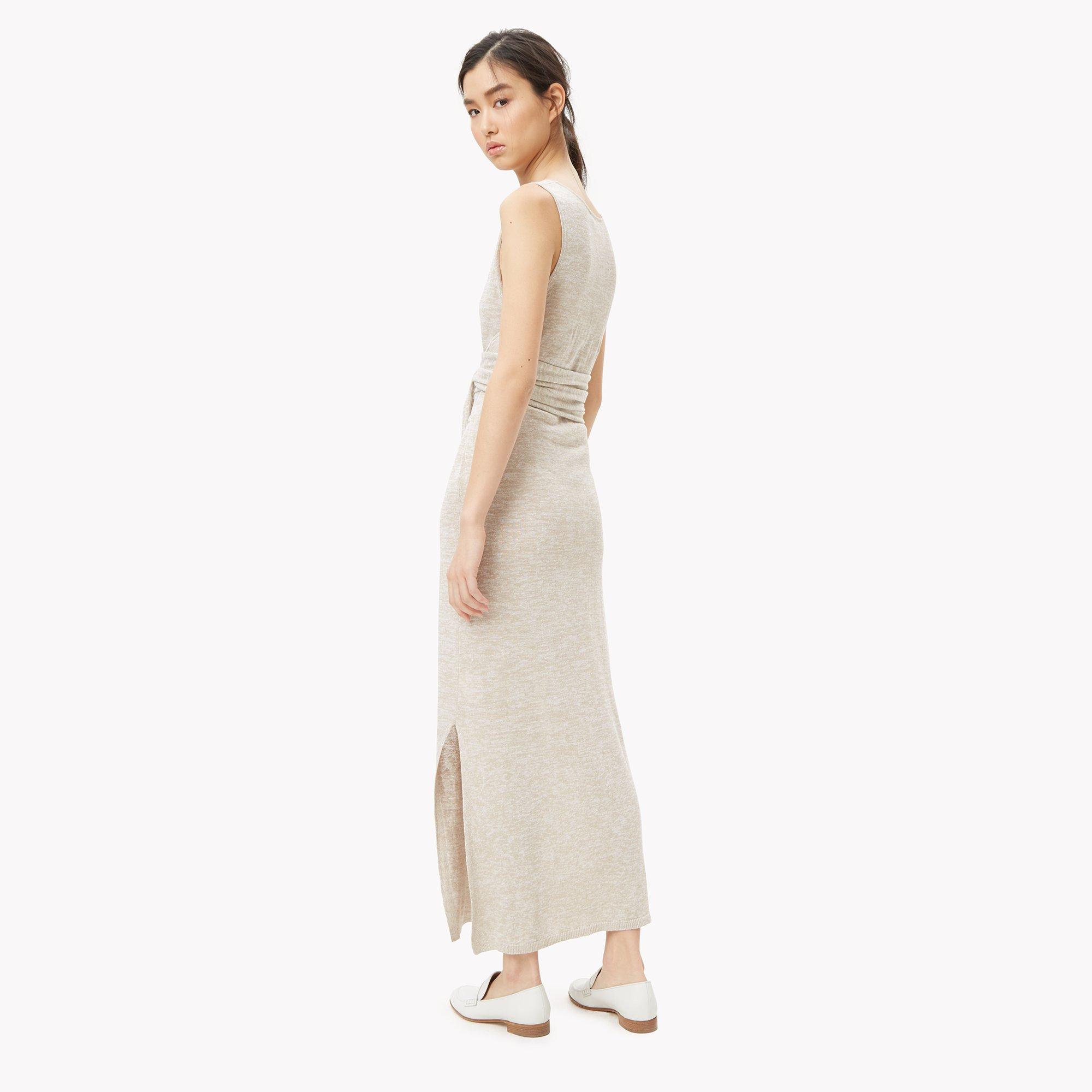 theory linen shirt dress