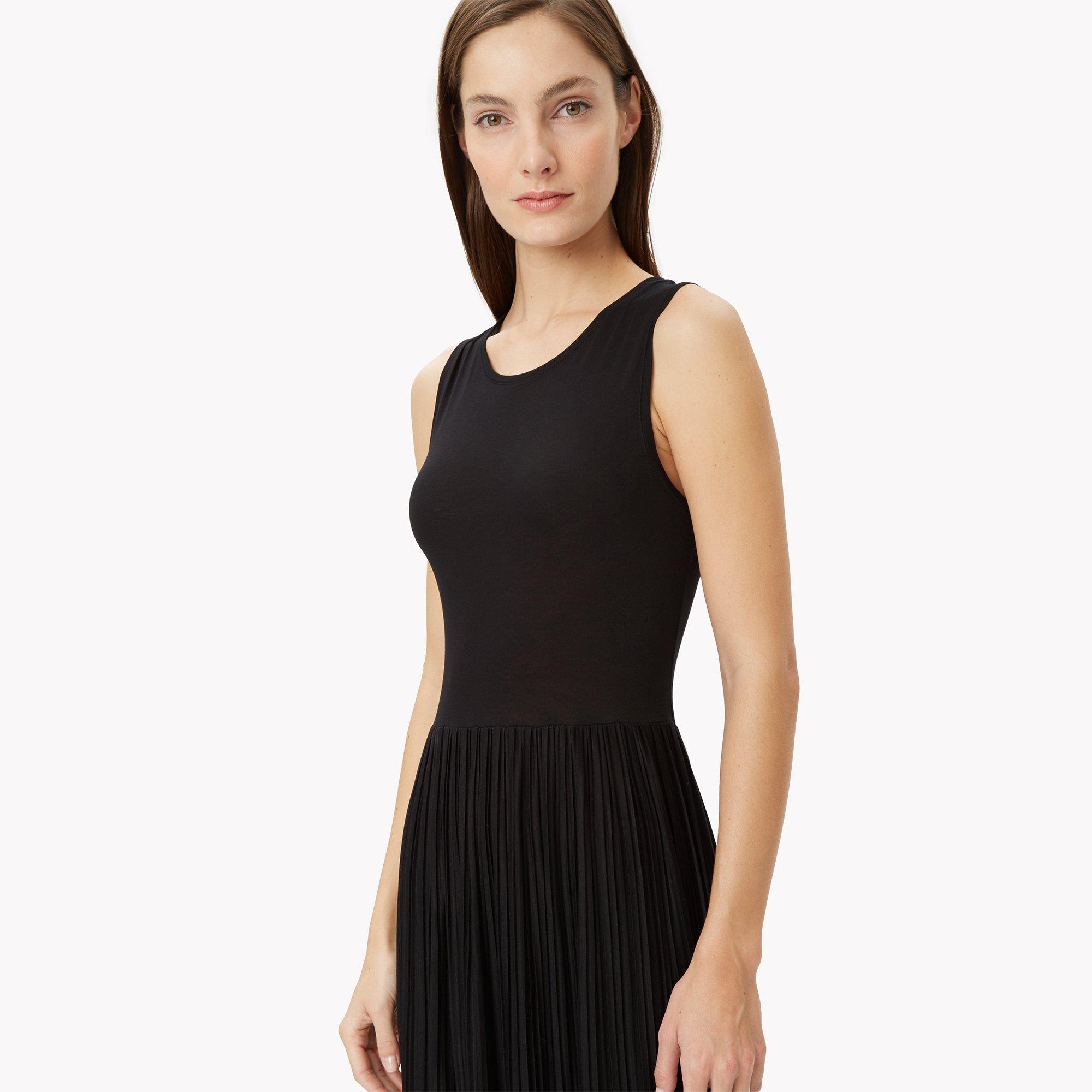 Theory Knit Pleated Dress