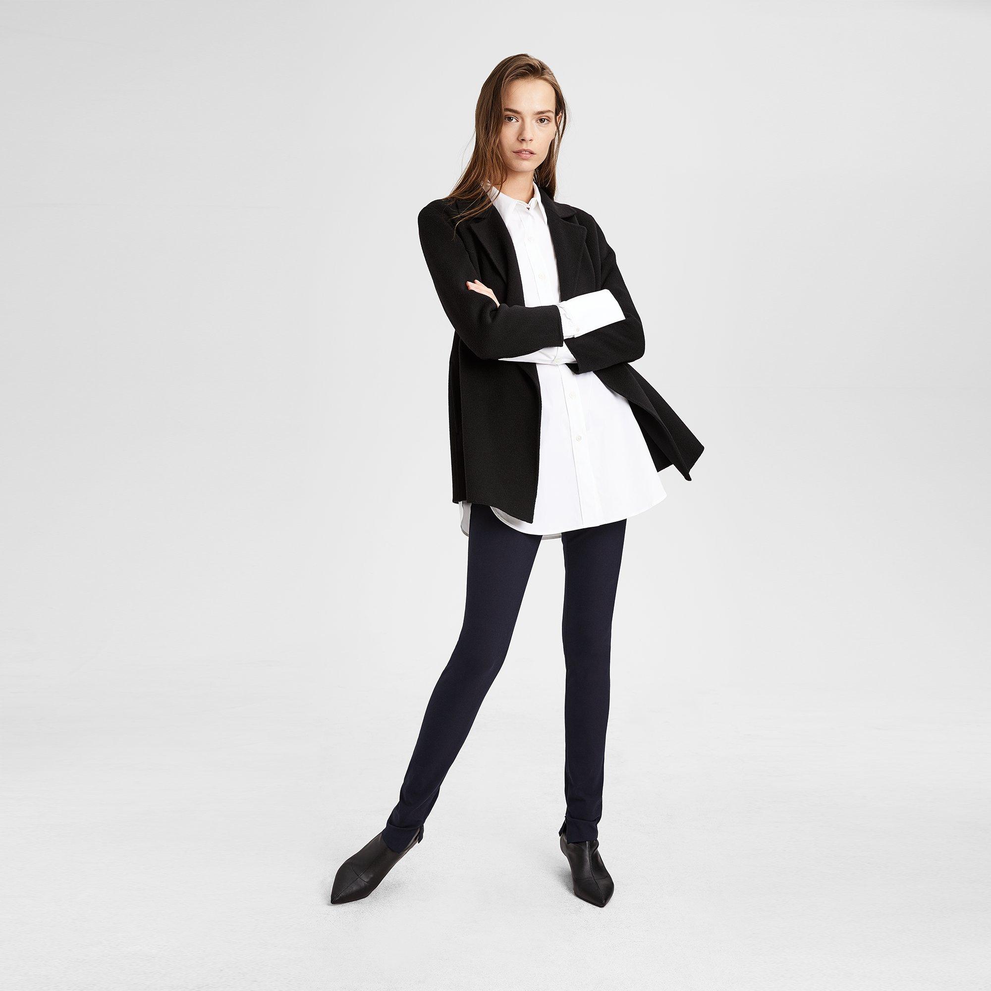 theory clairene weston plaid jacket