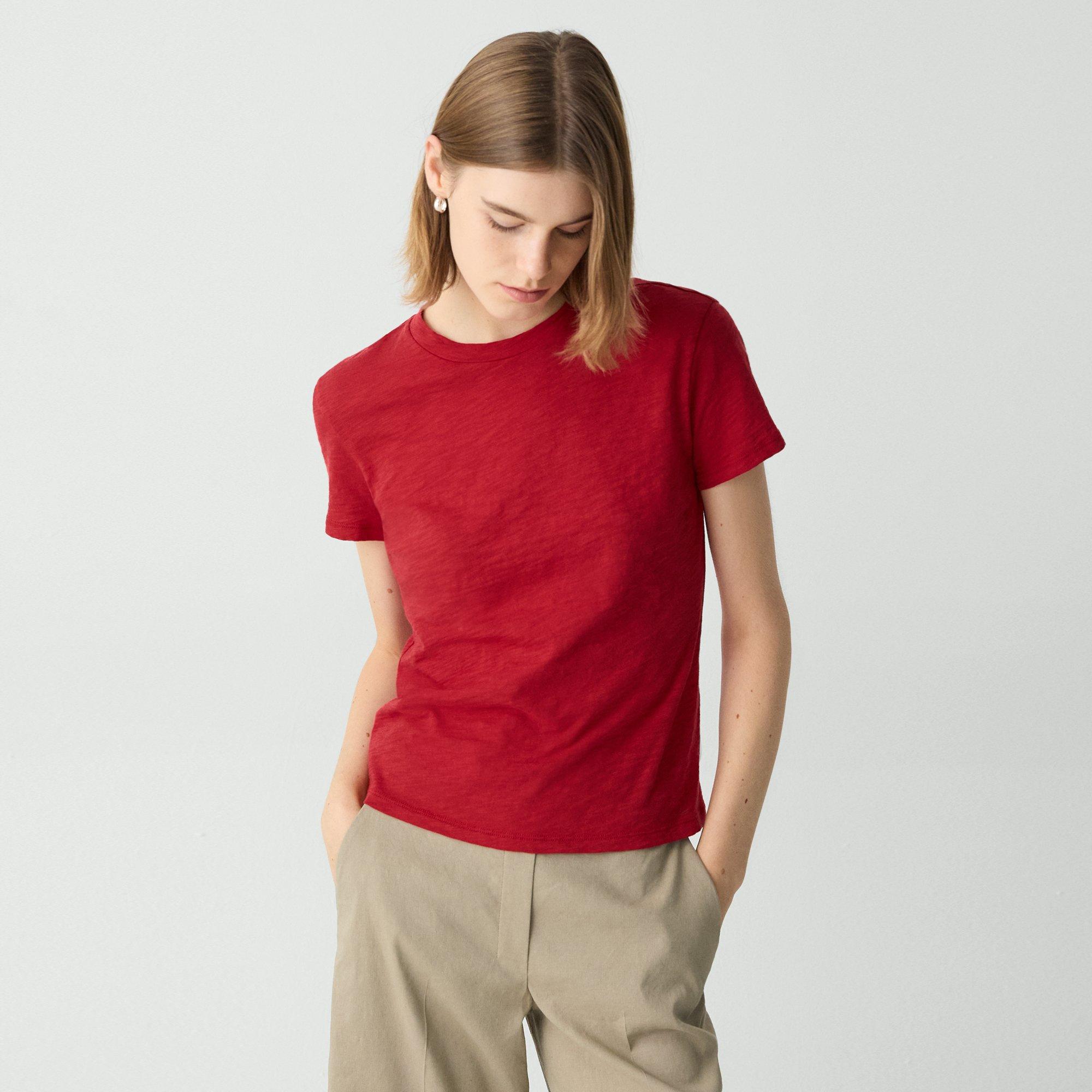 Tiny Tee in Organic Slub Cotton