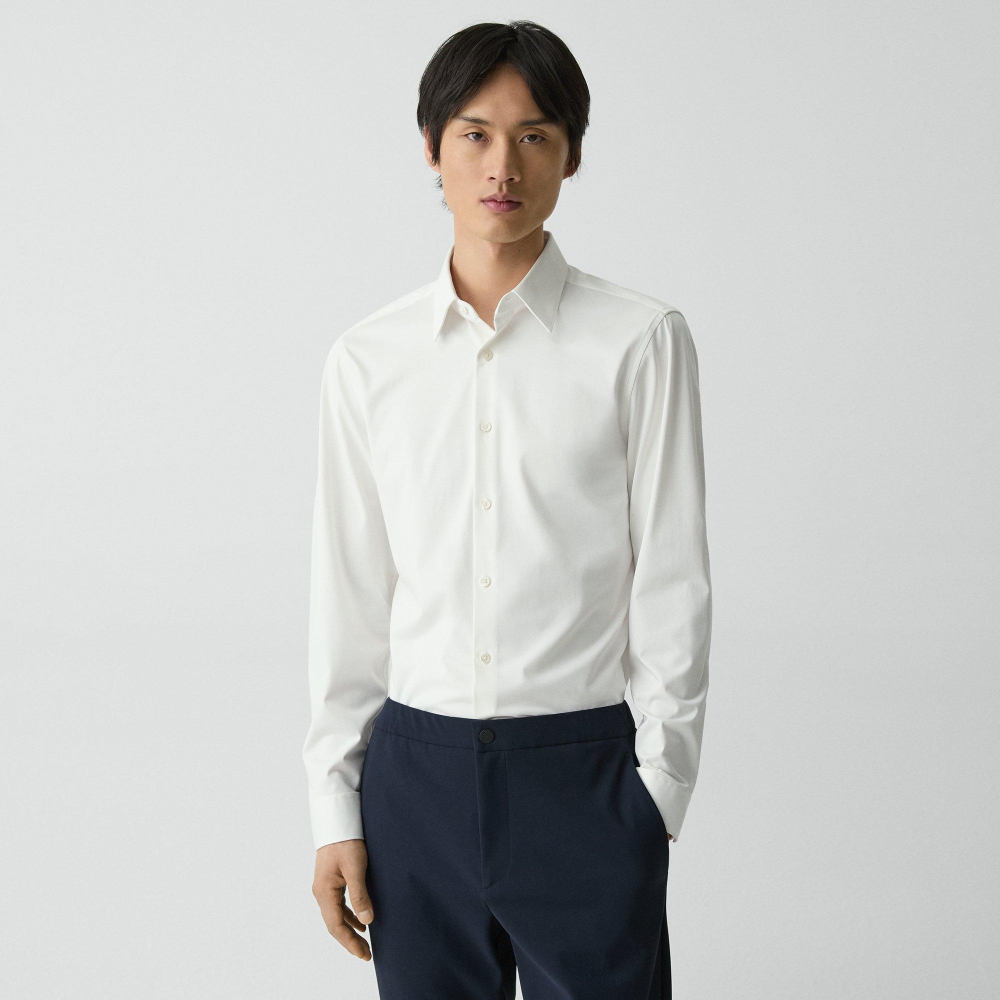 Sylvain Shirt in Structure Knit