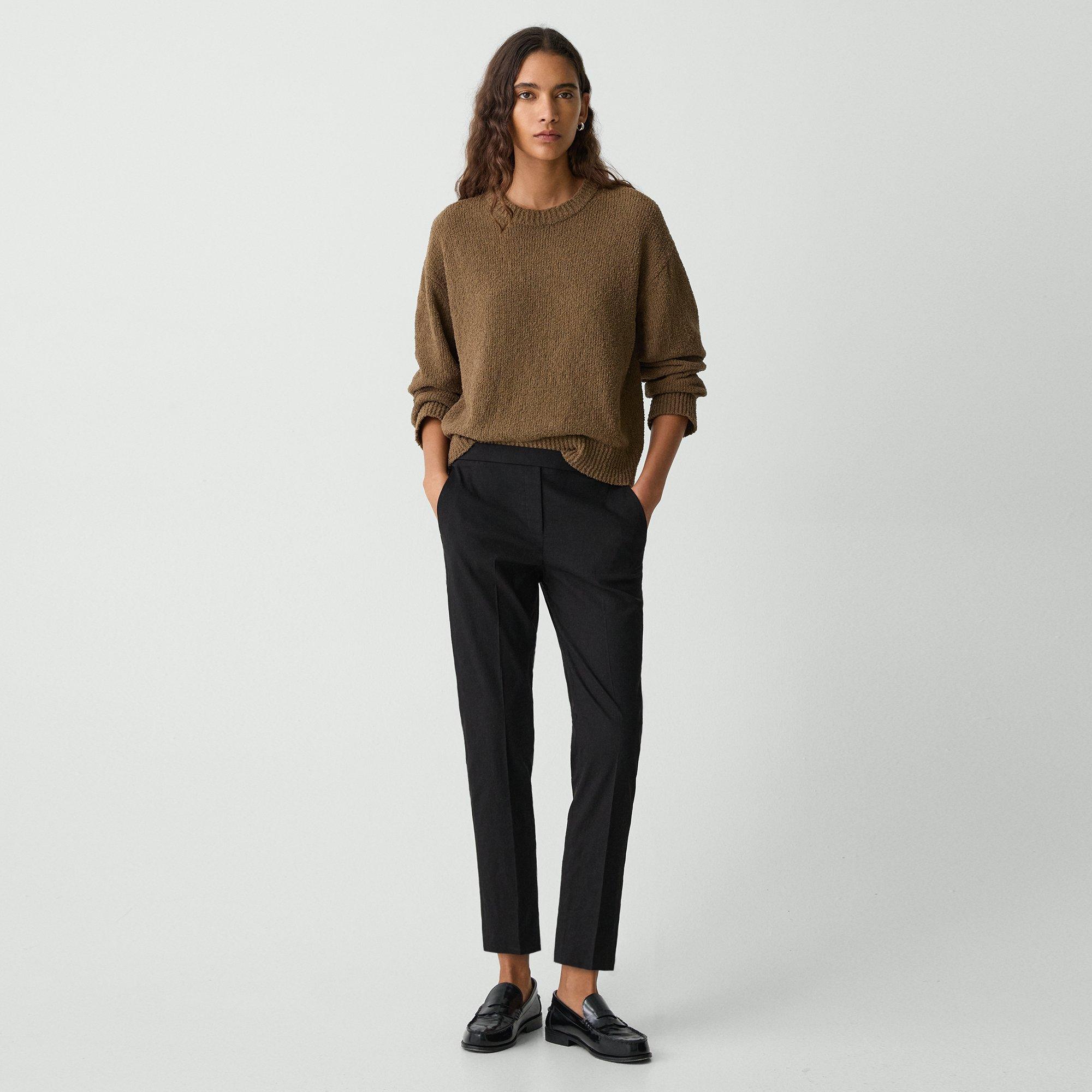 Treeca Pull-On Trouser in Good Linen