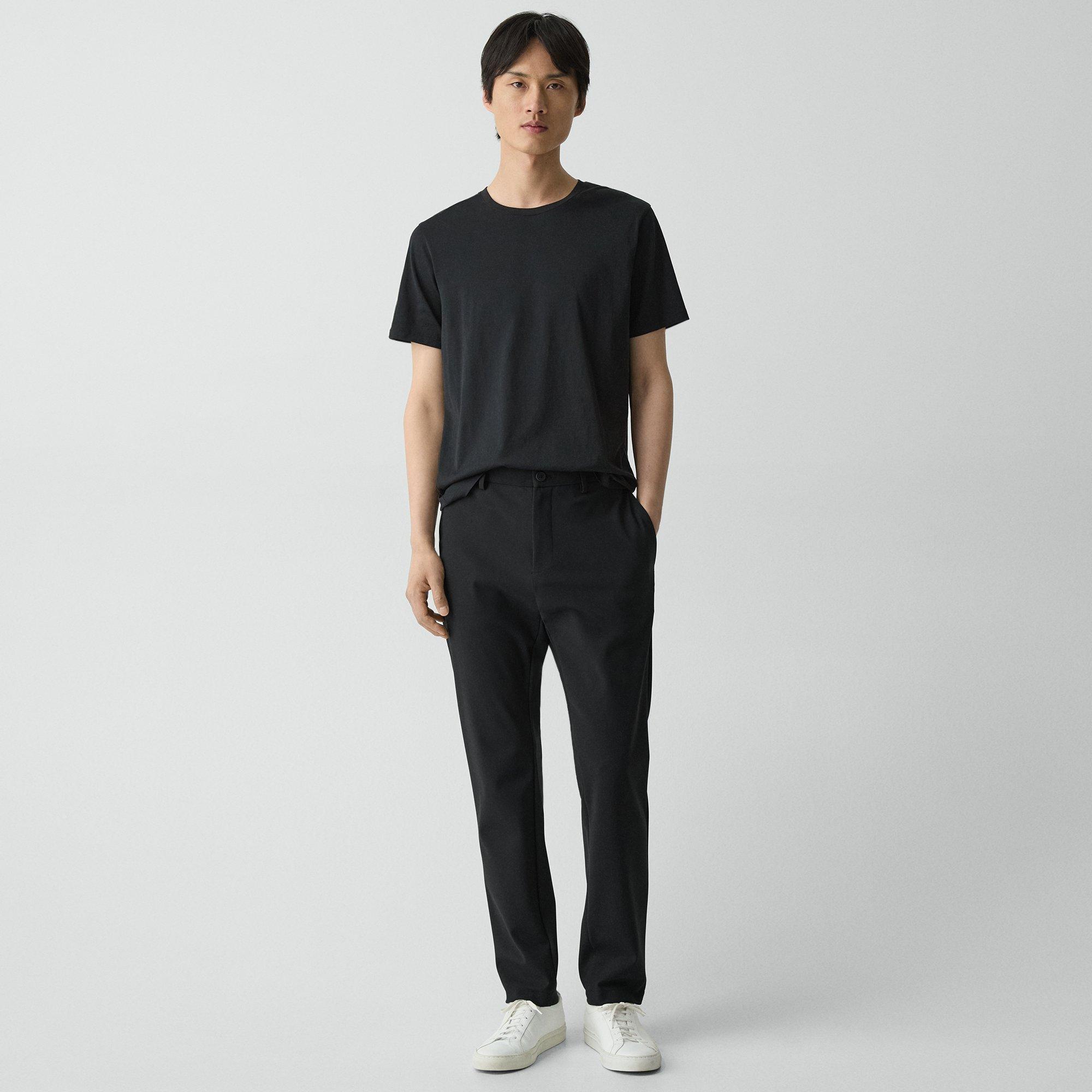 Theory Zaine Pant In Precision Ponte In Black