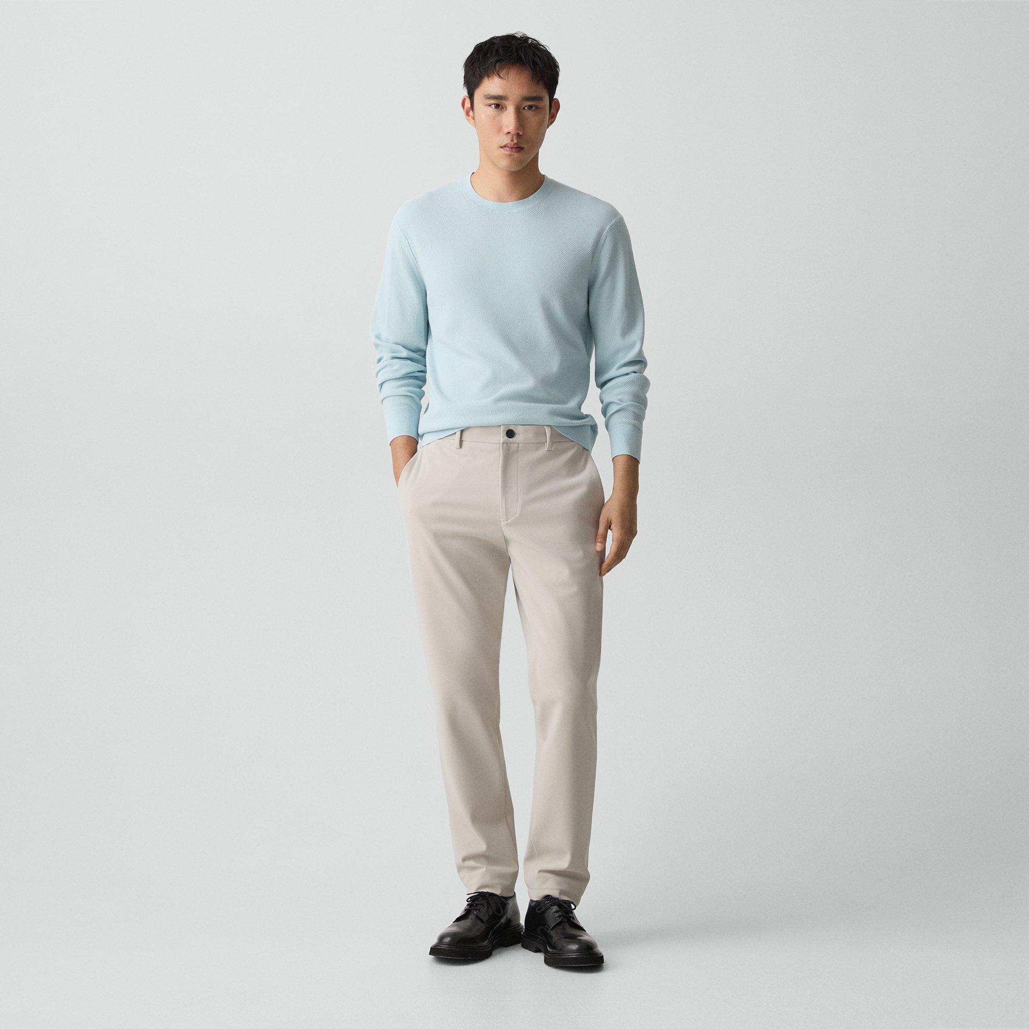 Theory Zaine Pant In Precision Ponte In Putty
