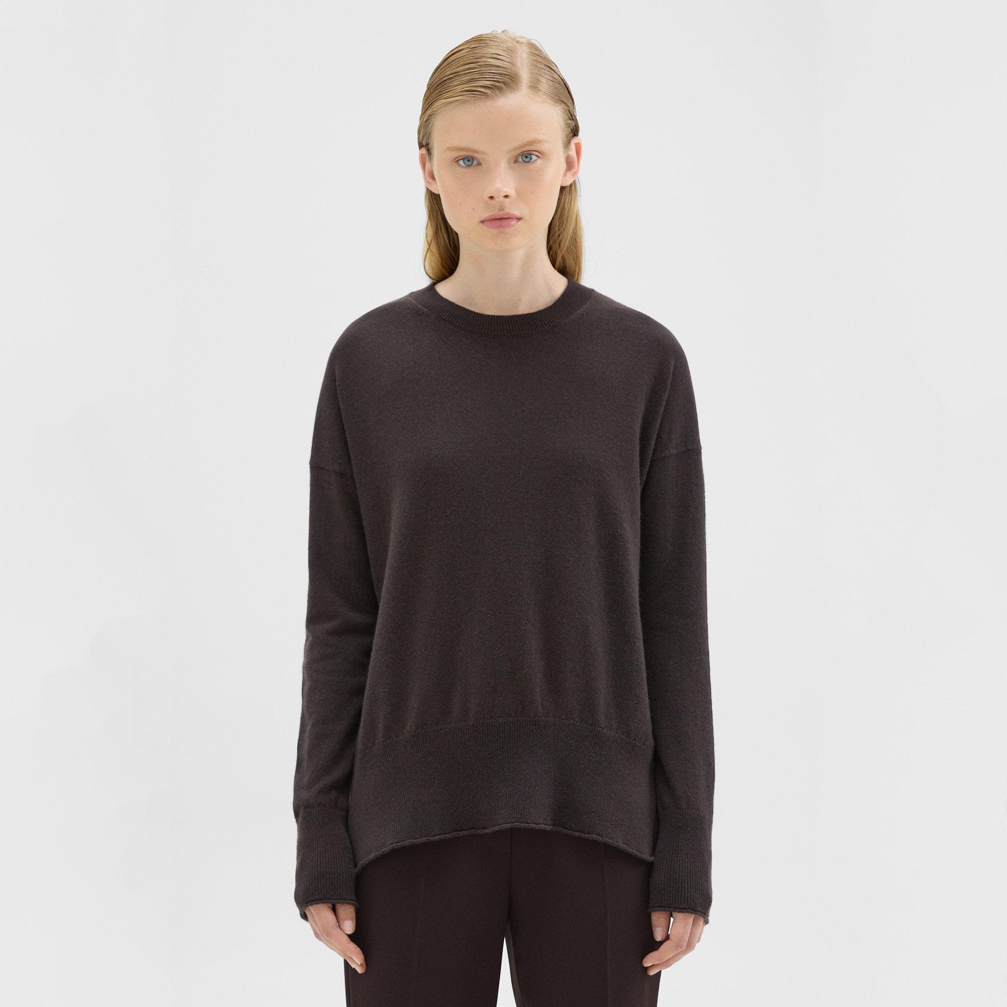 Theory Karenia Sweater In Cashmere In Mink