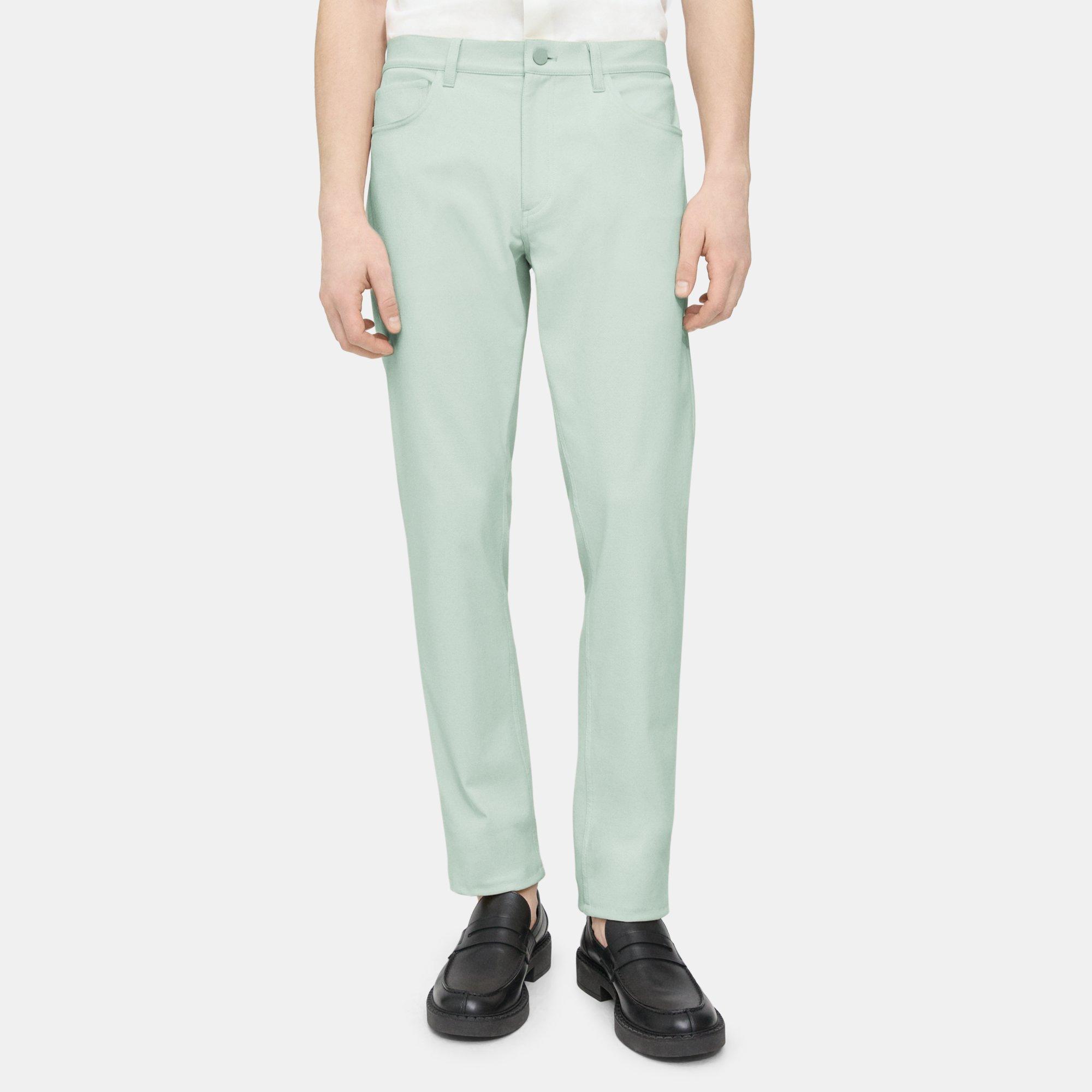 Theory Raffi 5-pocket Pant In Neoteric Twill In Blue Surf