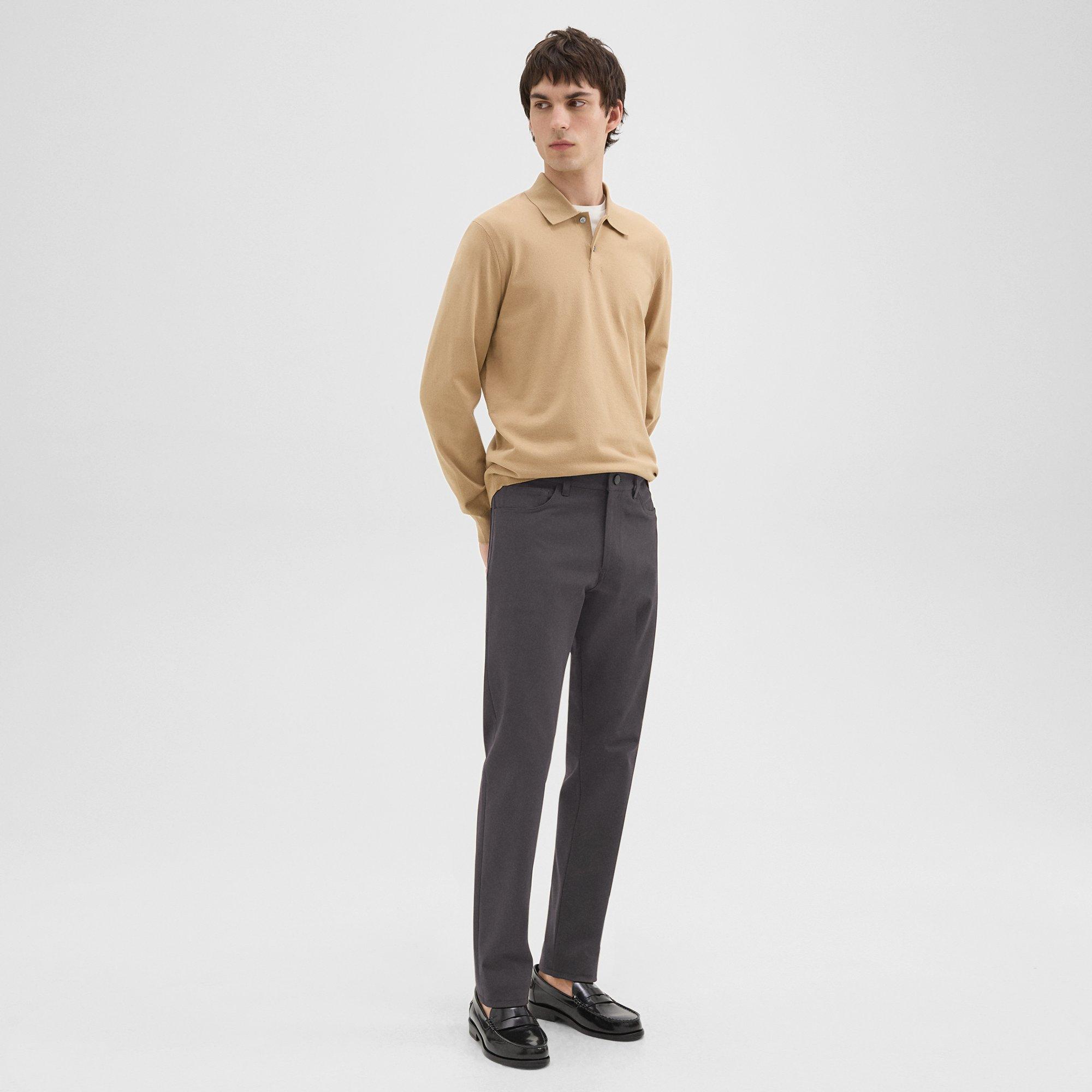 Theory Raffi 5-pocket Pant In Neoteric Twill In Dark Grey