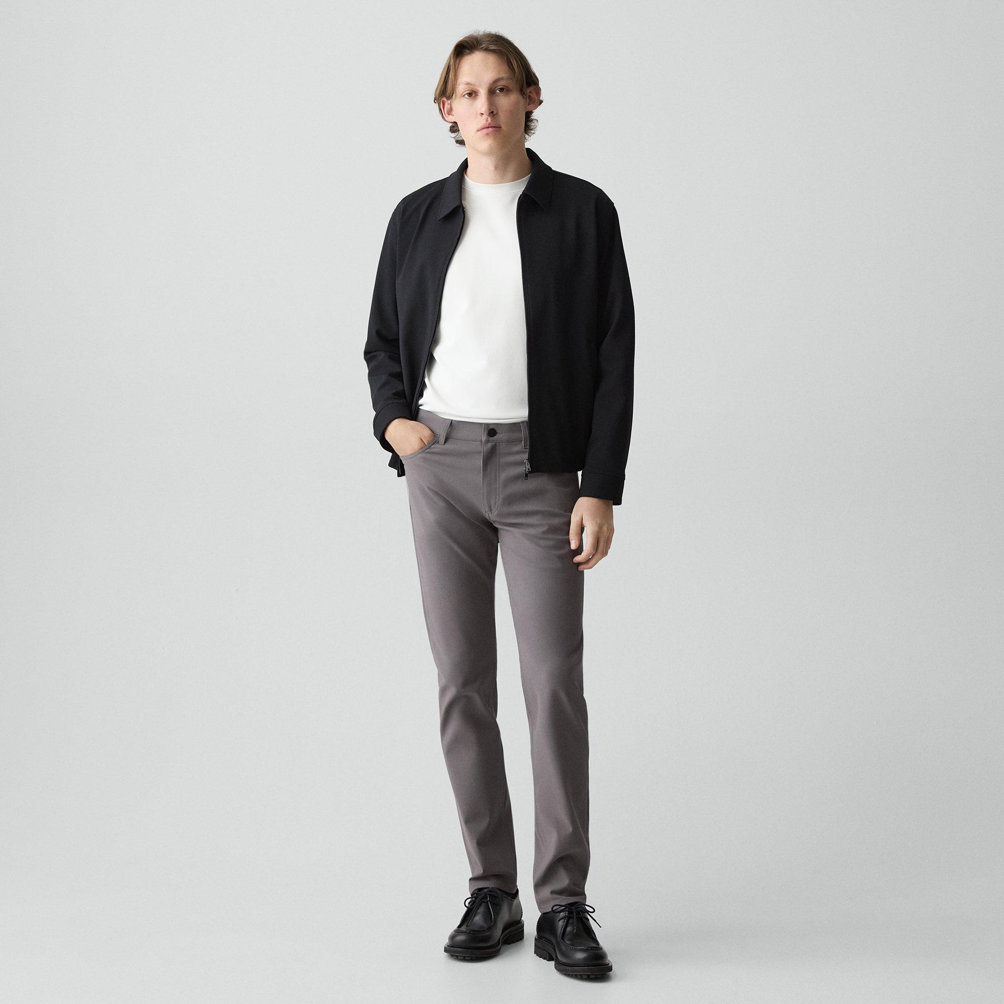 Theory Raffi 5-pocket Pant In Neoteric Twill In Black