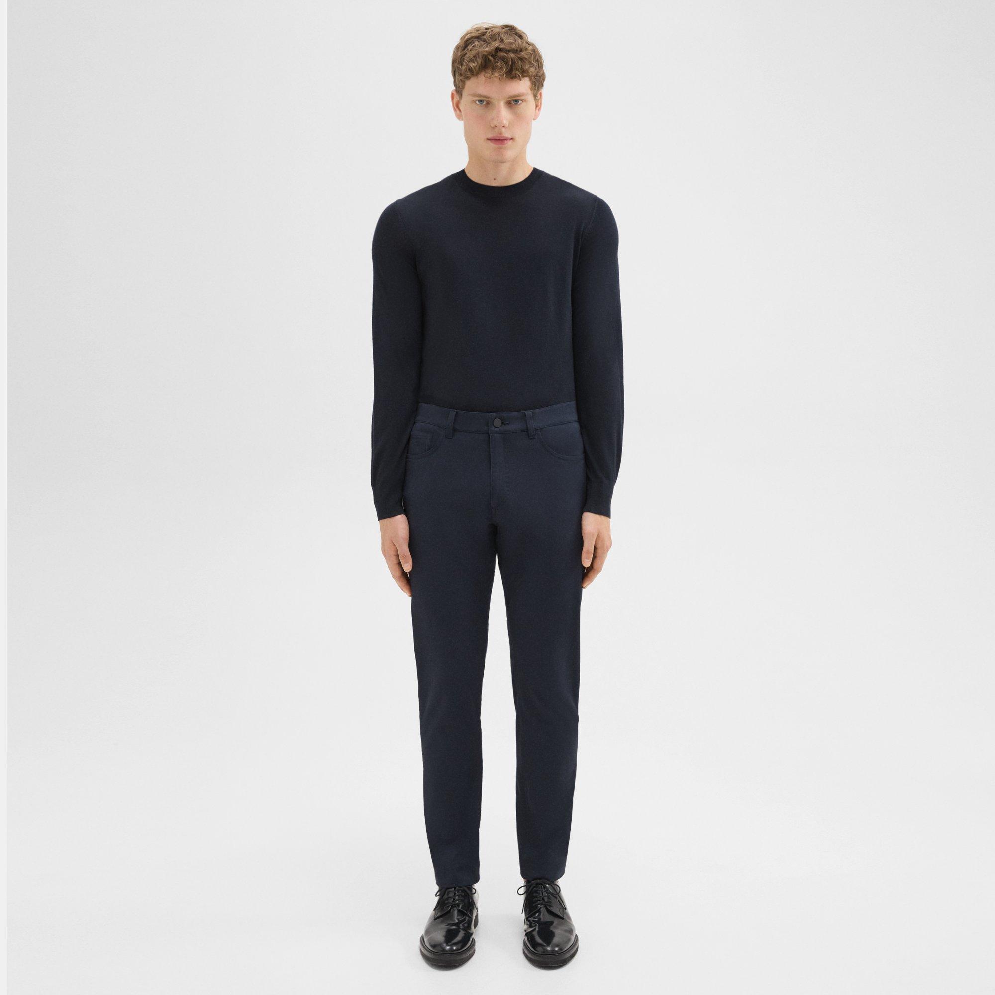 Theory Raffi 5-pocket Pant In Neoteric Twill In Dark Navy