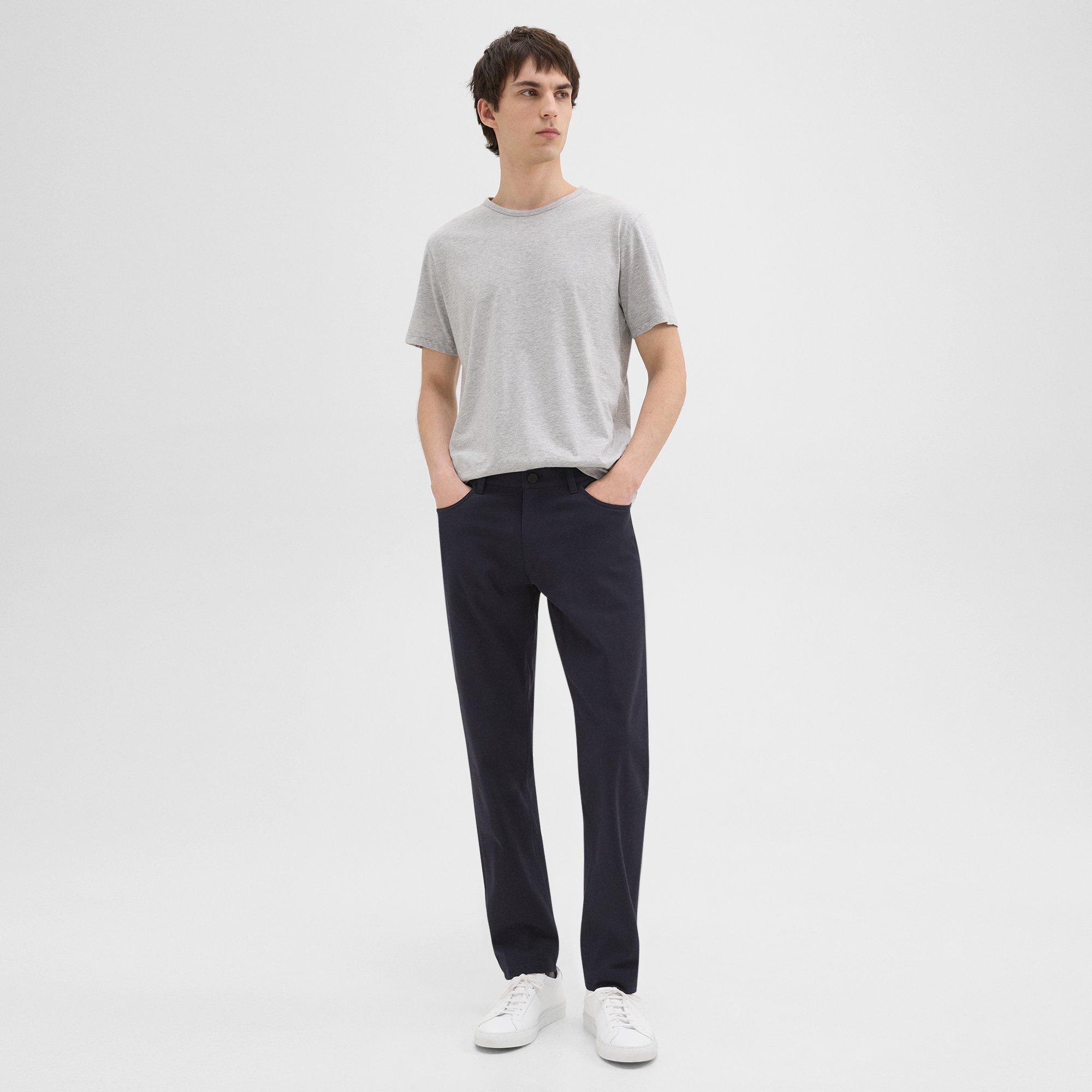 Theory Raffi 5-pocket Pant In Neoteric Twill In Dark Navy