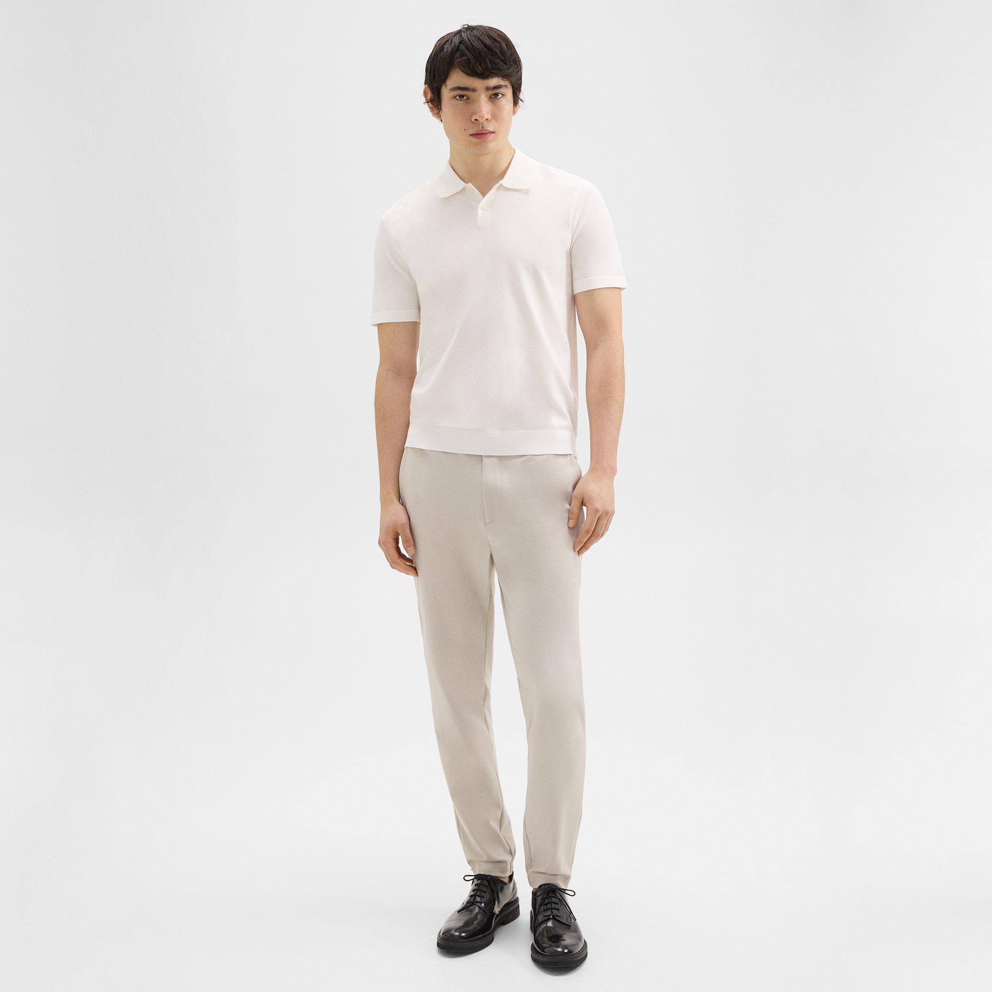 Theory Terrance Jogger In Precision Ponte In Putty