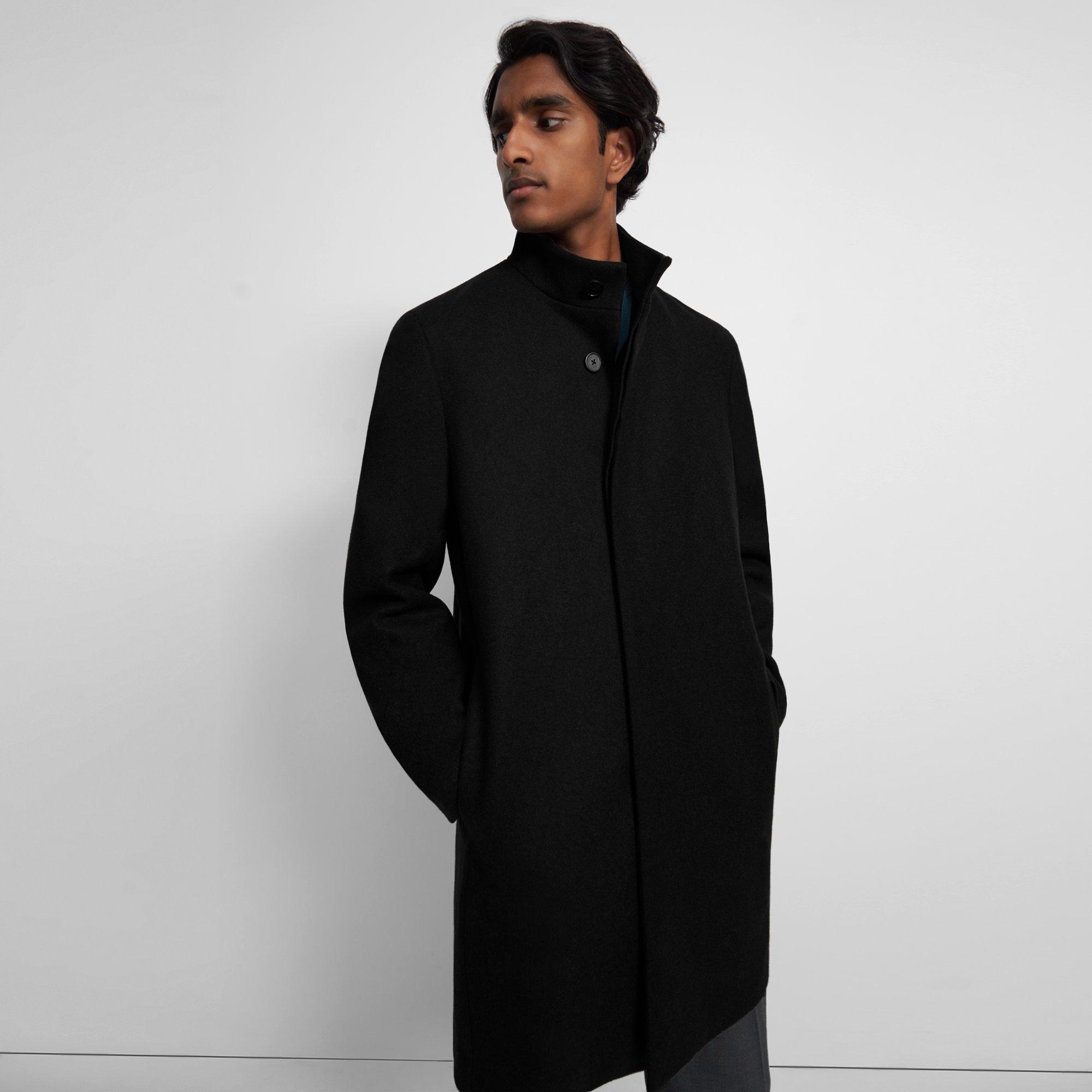 Belvin Coat in Melton Wool