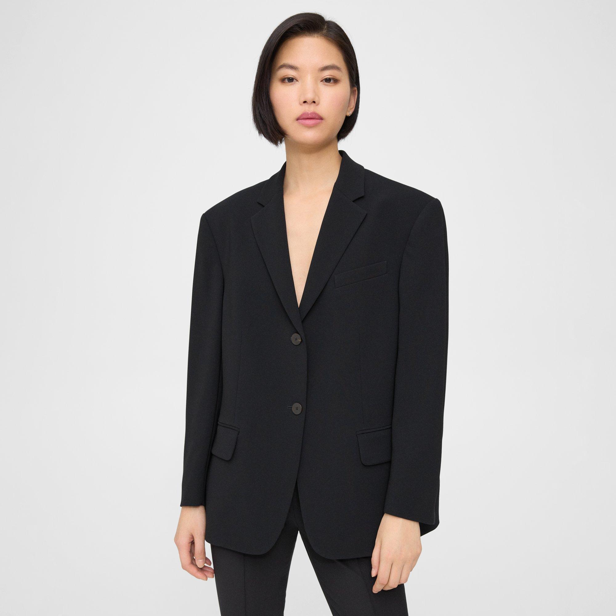 Theory Black Admiral Blazer In Black