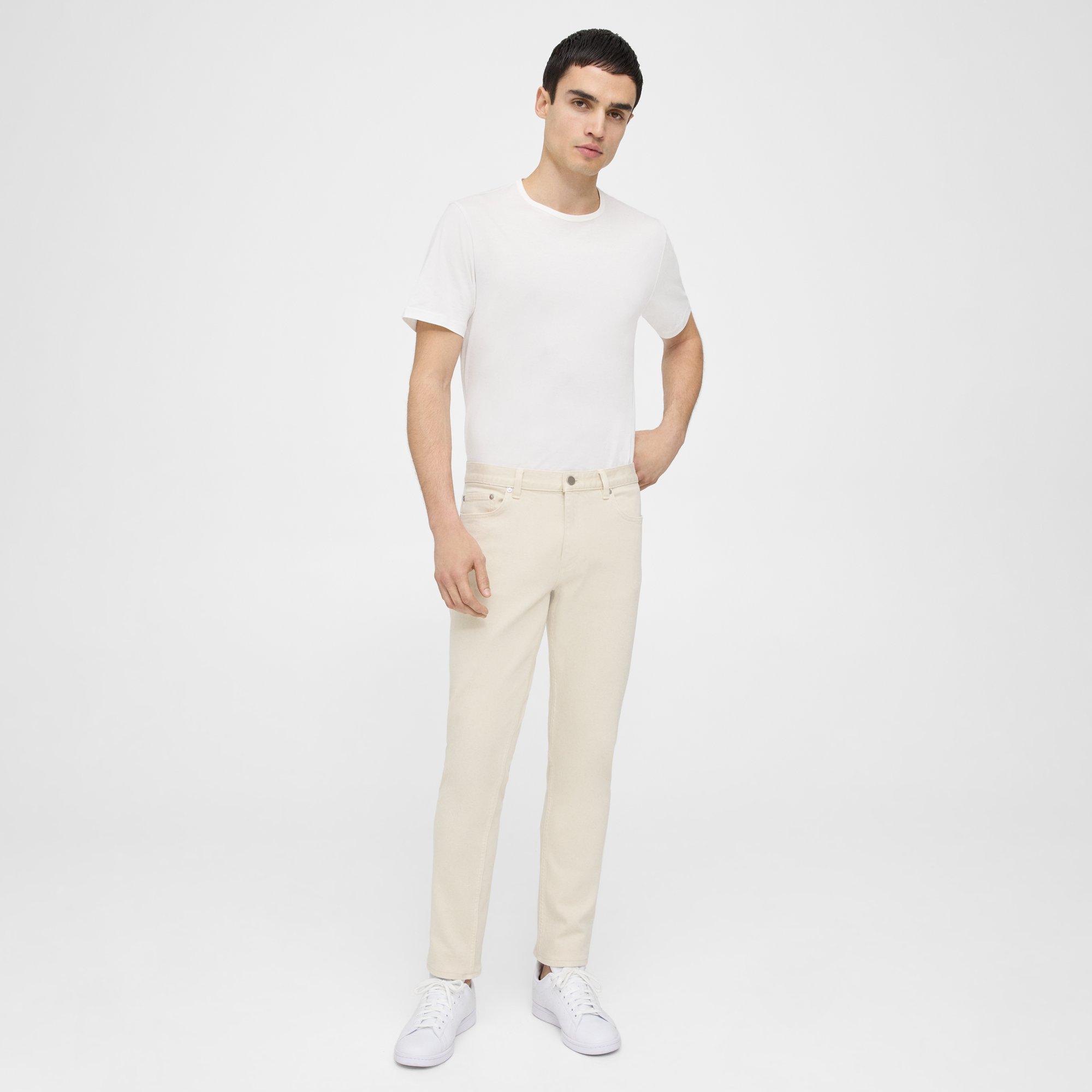 Theory Skinny Fit Jean In Stretch Denim In Sand