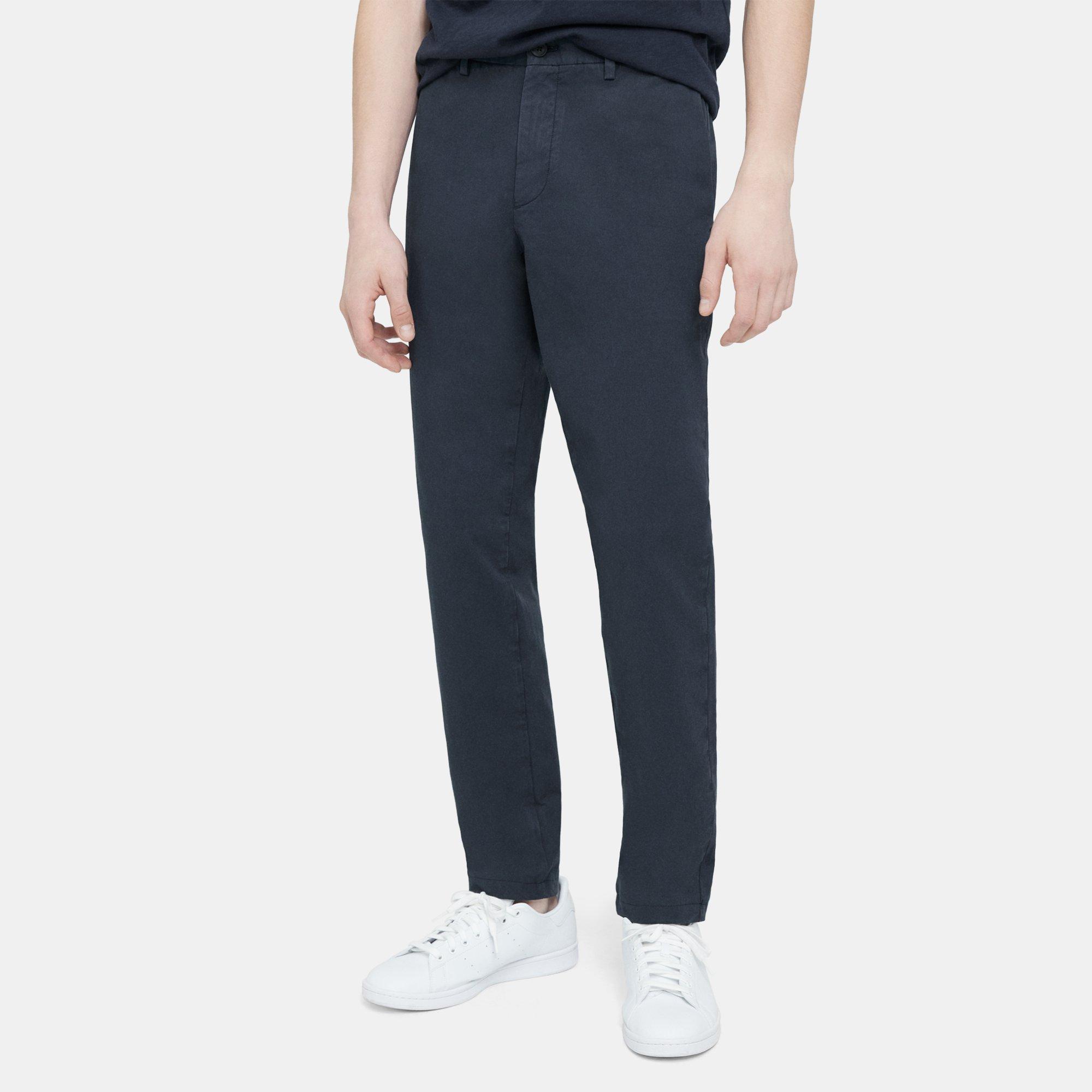 Theory Zaine Pant In Organic Cotton In Baltic