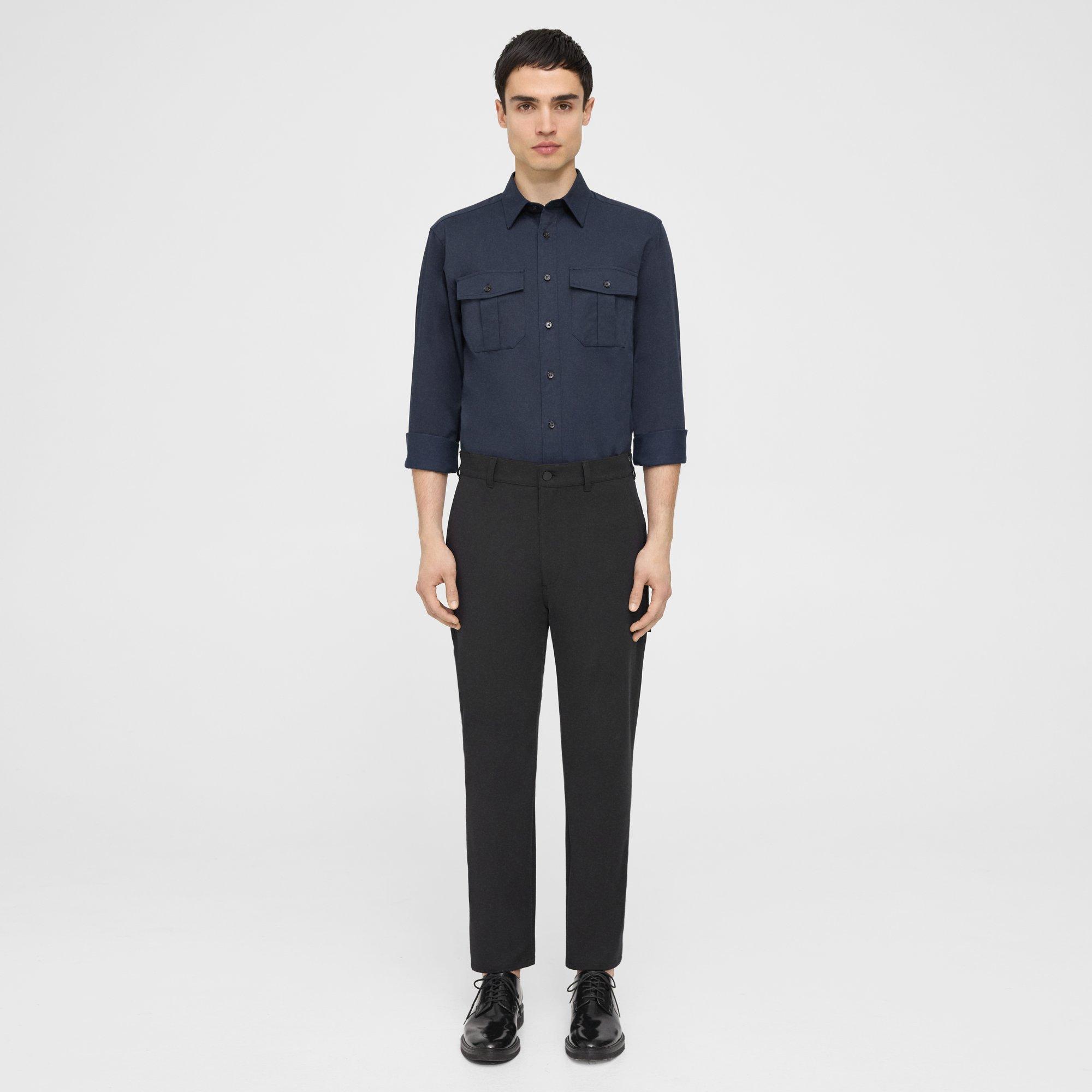 Theory Carpenter Pant In Neoteric Twill In Black