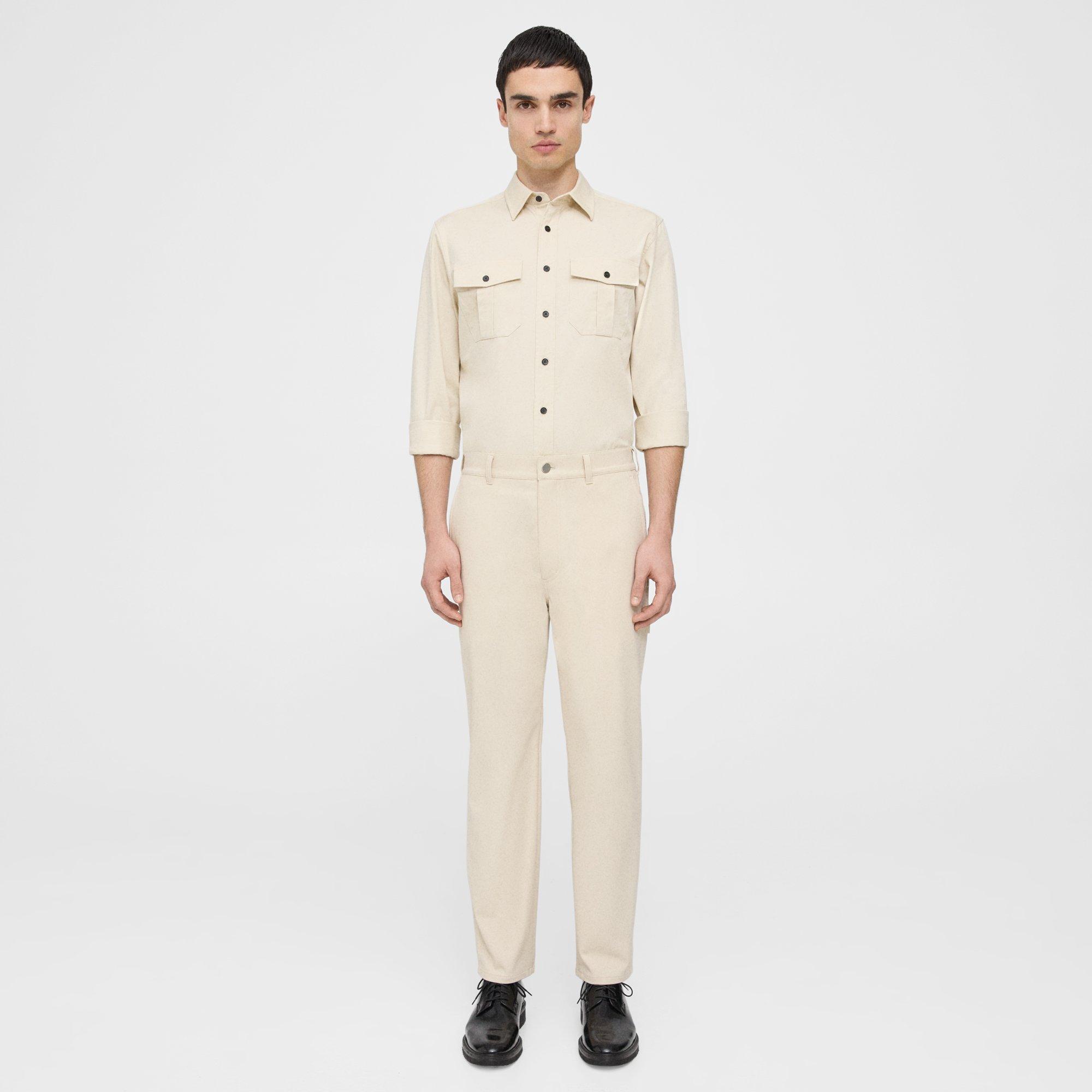 Theory Carpenter Pant In Neoteric Twill In Sand