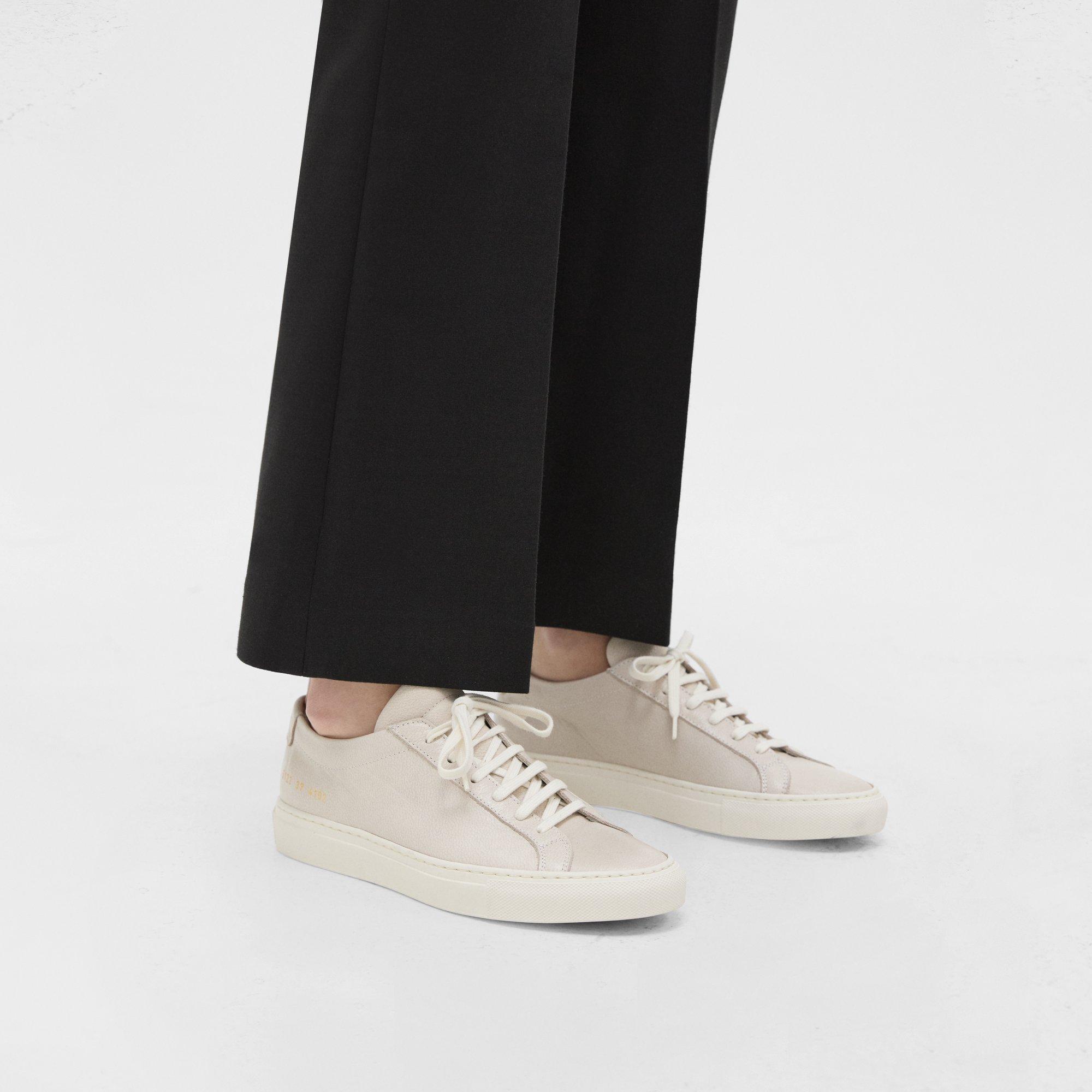 Theory Common Projects Womenâs Original Achilles Sneakers In Off White