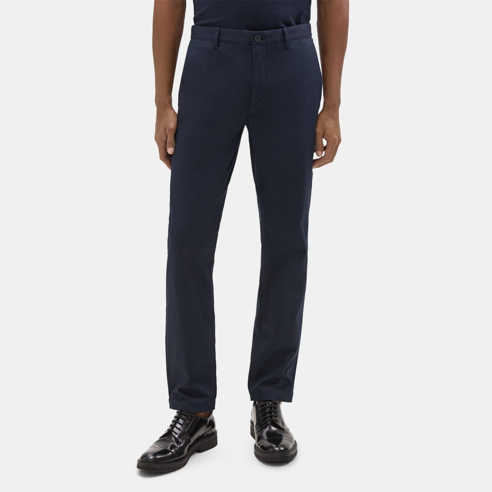 Theory Zaine Pant In Organic Cotton In Baltic