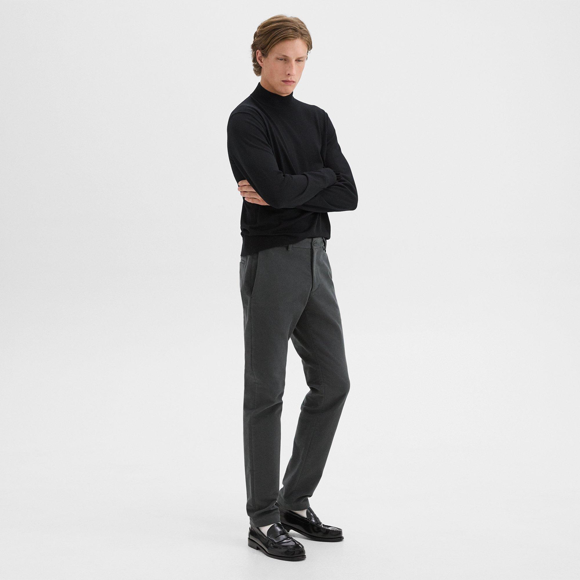 Theory Zaine Pant In Moleskin Twill In Graphite