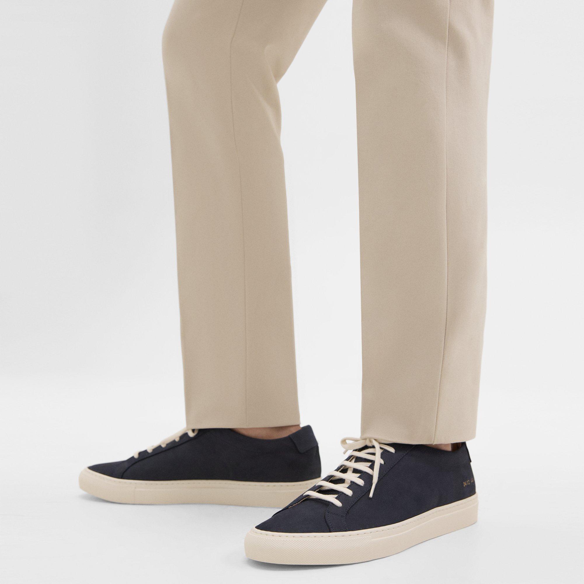 Shop Theory Common Projects Men's Original Achilles Sneakers In Navy