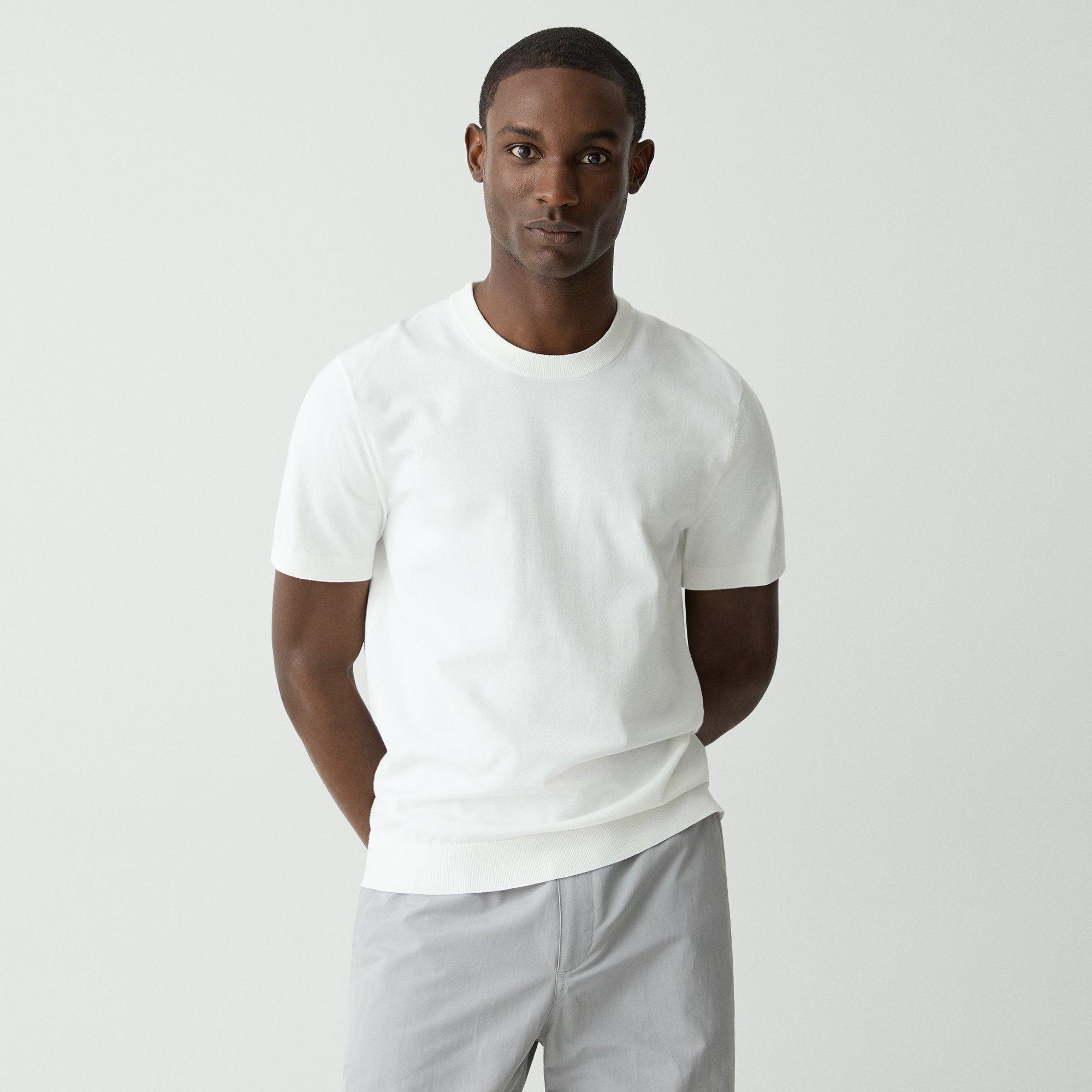 Theory Soris Tee In Light Bilen In White