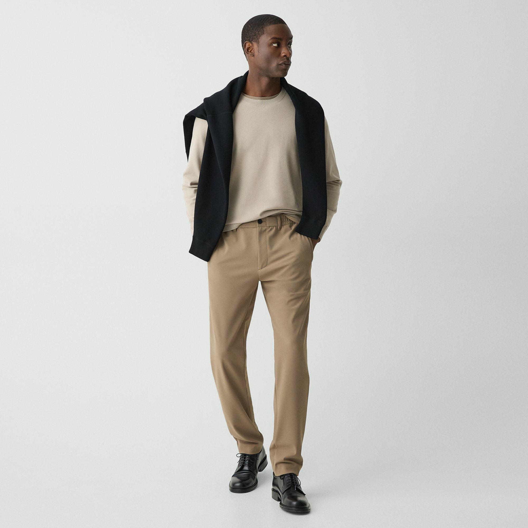 THEORY CURTIS DRAWSTRING PANT IN PRECISION PONTE 