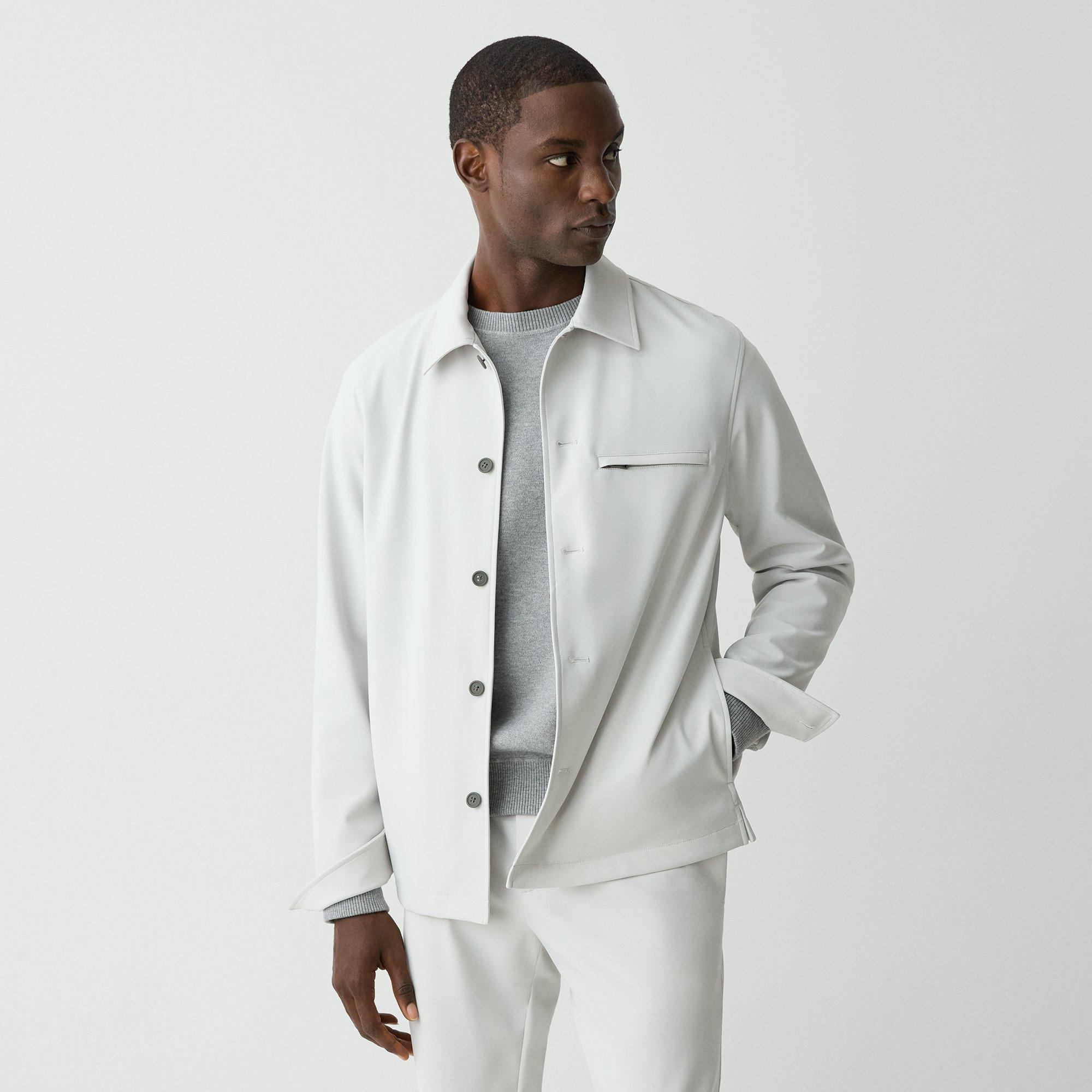 THEORY OVERSHIRT IN PRECISION PONTE 