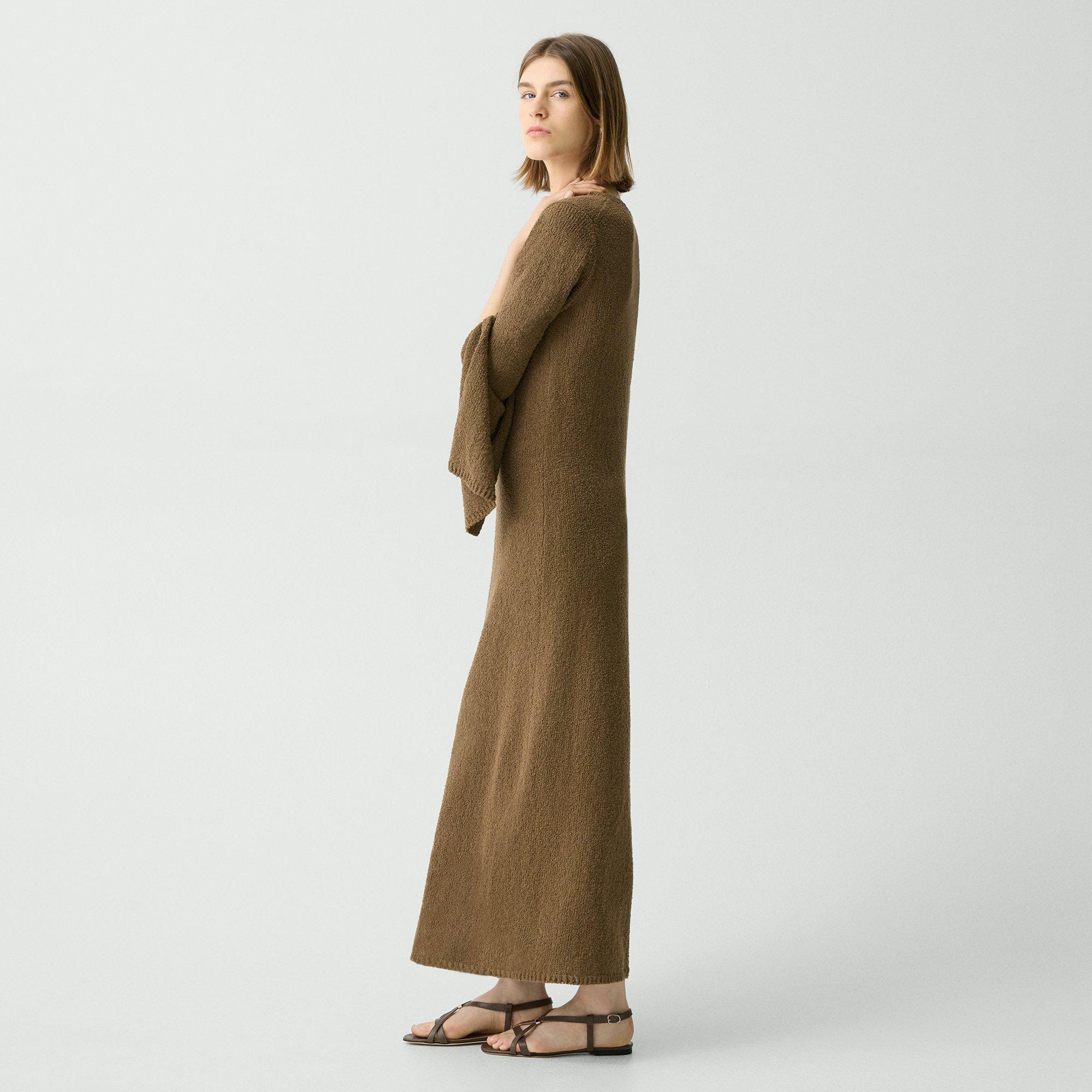 Theory Ring Sandal In Leather In Clove